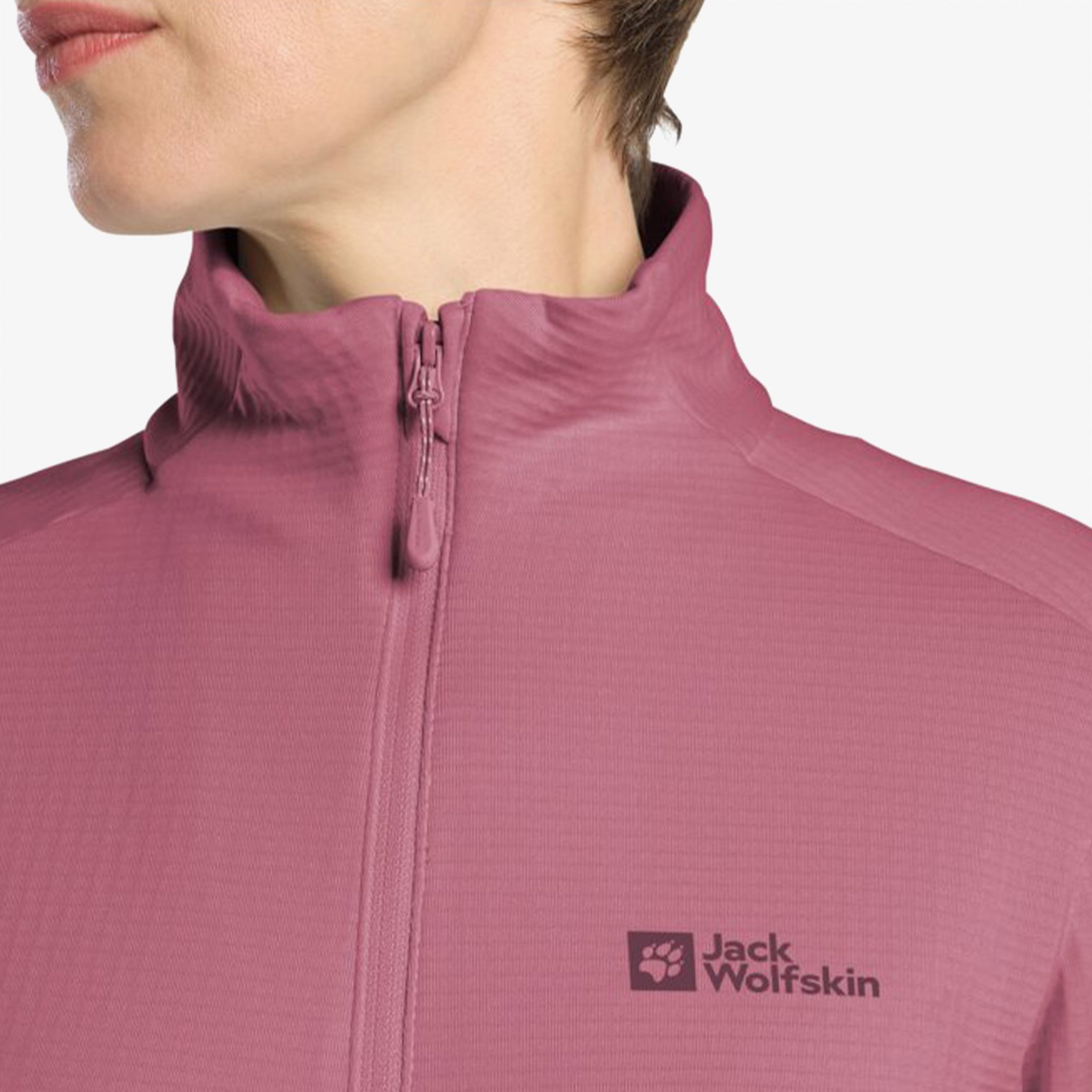 Jack Wolfskin Kolbenberg Full Zipped Kadın Krem Ceket