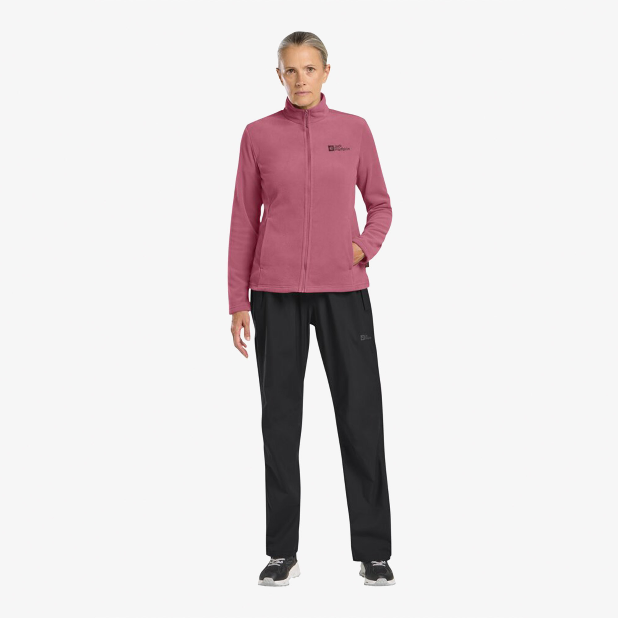 Jack Wolfskin Taunus Full Zipped Kadın Krem Ceket