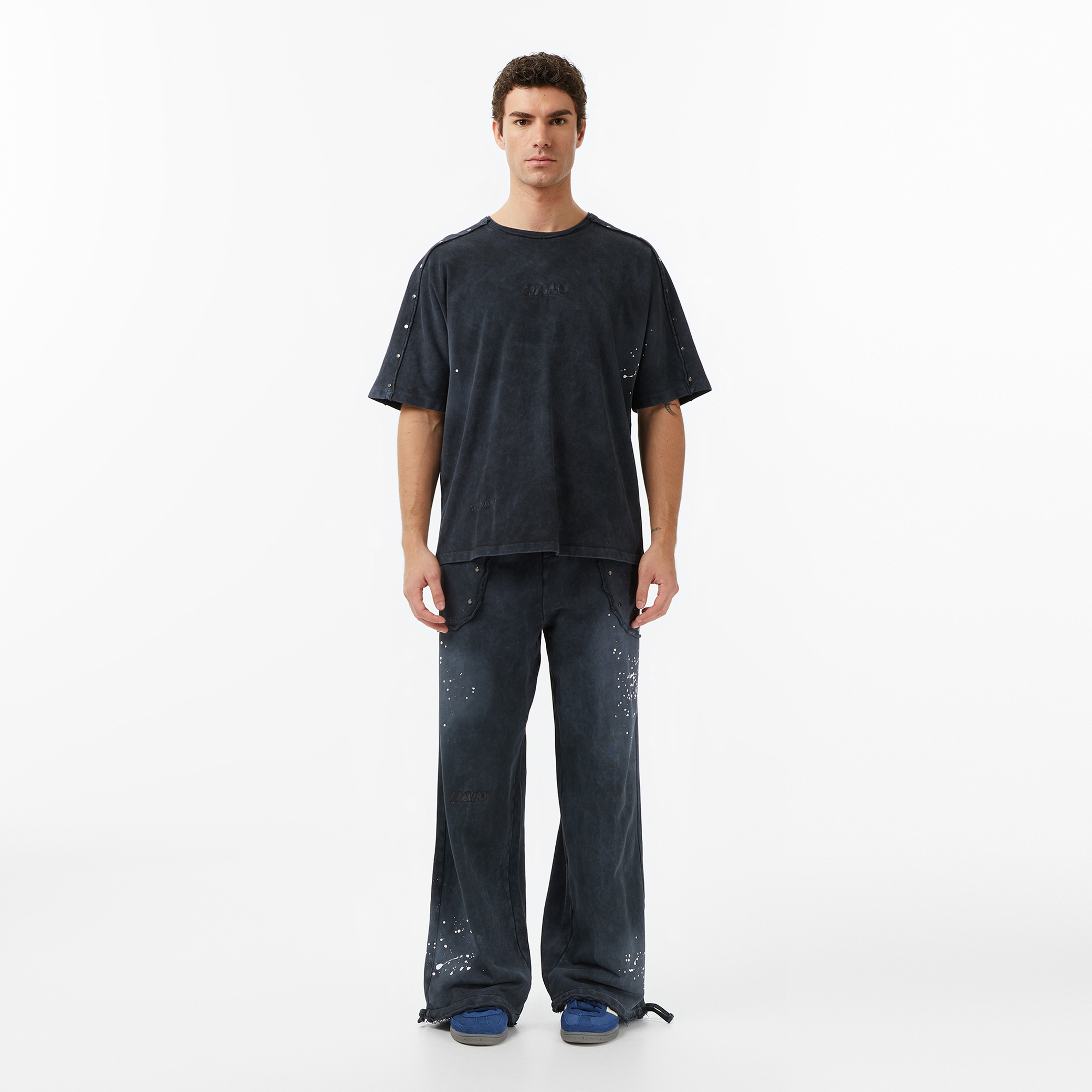 Les Benjamins Essentials 305 Erkek Siyah T-Shirt