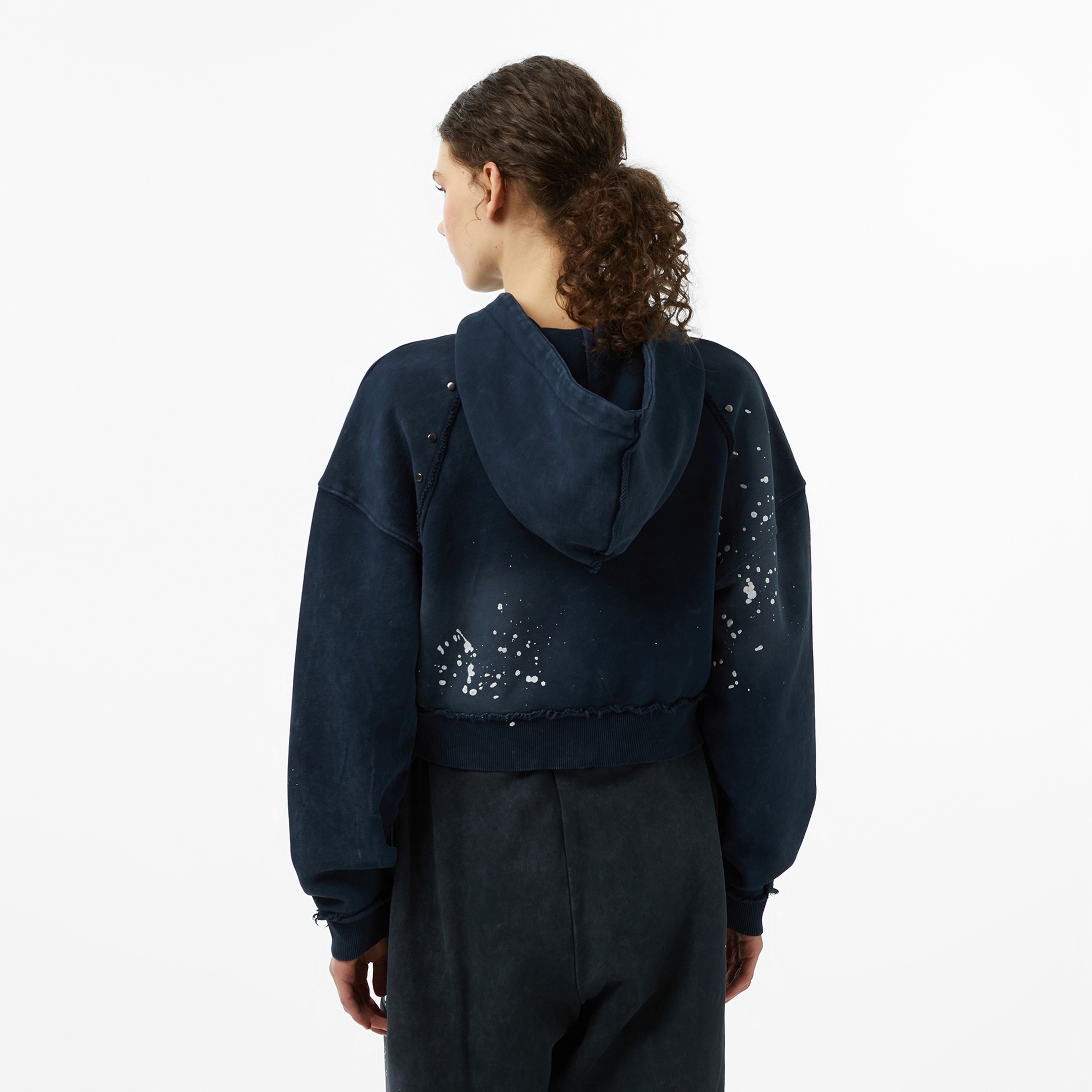 Les Benjamins Essentials 302 Kadın Mavi Sweatshirt