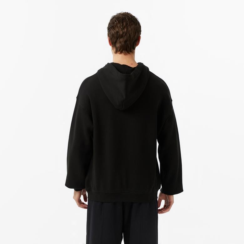 Lacoste Classic Erkek Siyah Sweatshirt