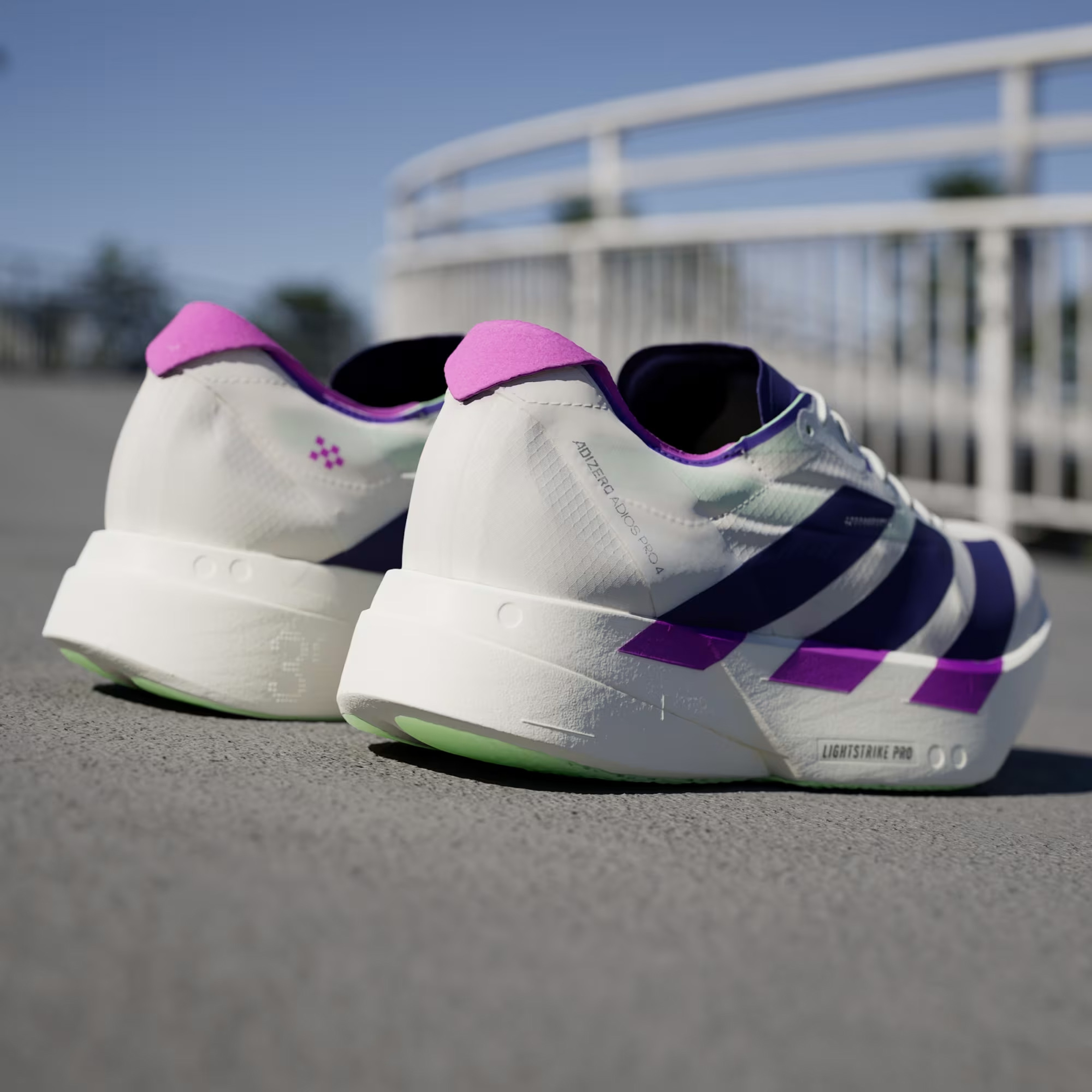 adidas Adizero Adios Pro 4 Unisex Beyaz Koşu Ayakkabısı