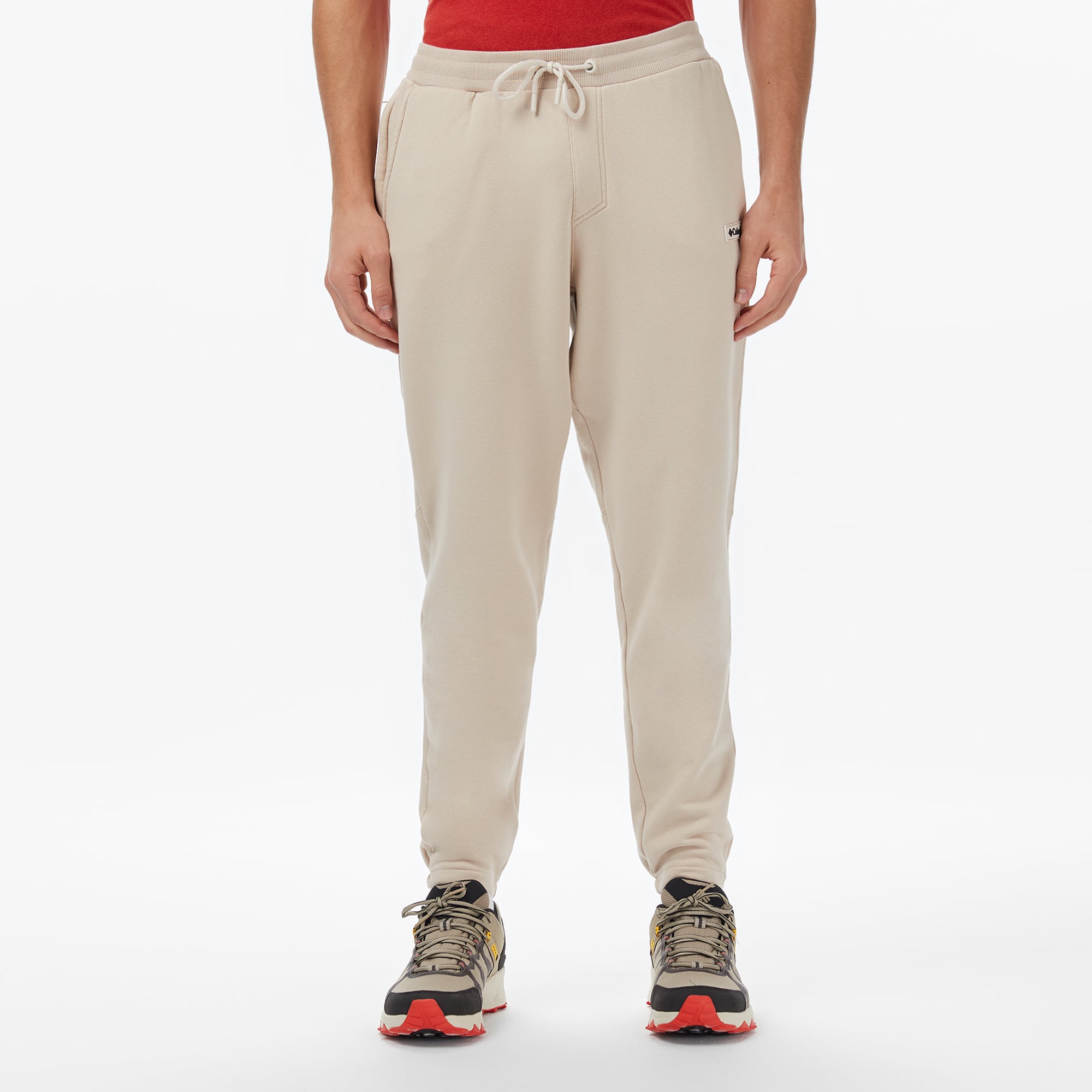 Columbia Cs0455 Csc Boxy Brand Jogger Erkek Bej Eşofman Altı