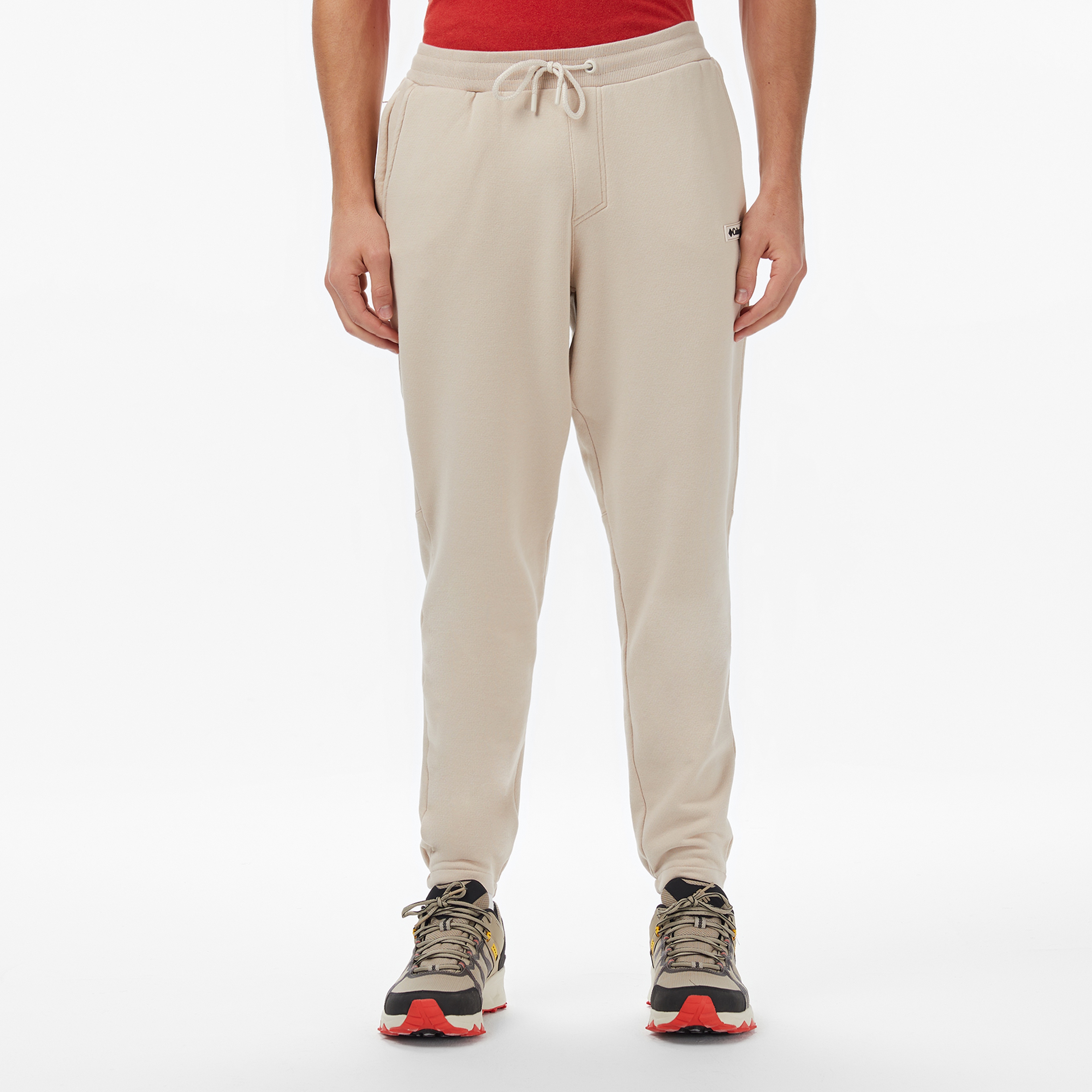 Columbia Cs0455 Csc Boxy Brand Jogger Erkek Bej Eşofman Altı