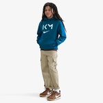 Nike Kylian Mbappe Club Fleece Çocuk Lacivert Hoodie