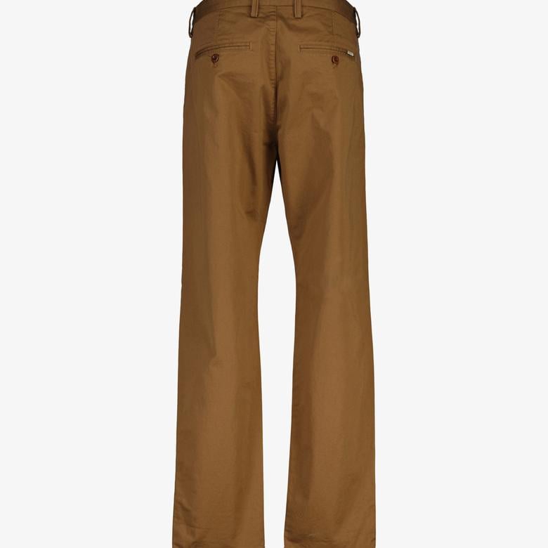 GANT Erkek Kahverengi Regular Fit Chino Pantolon
