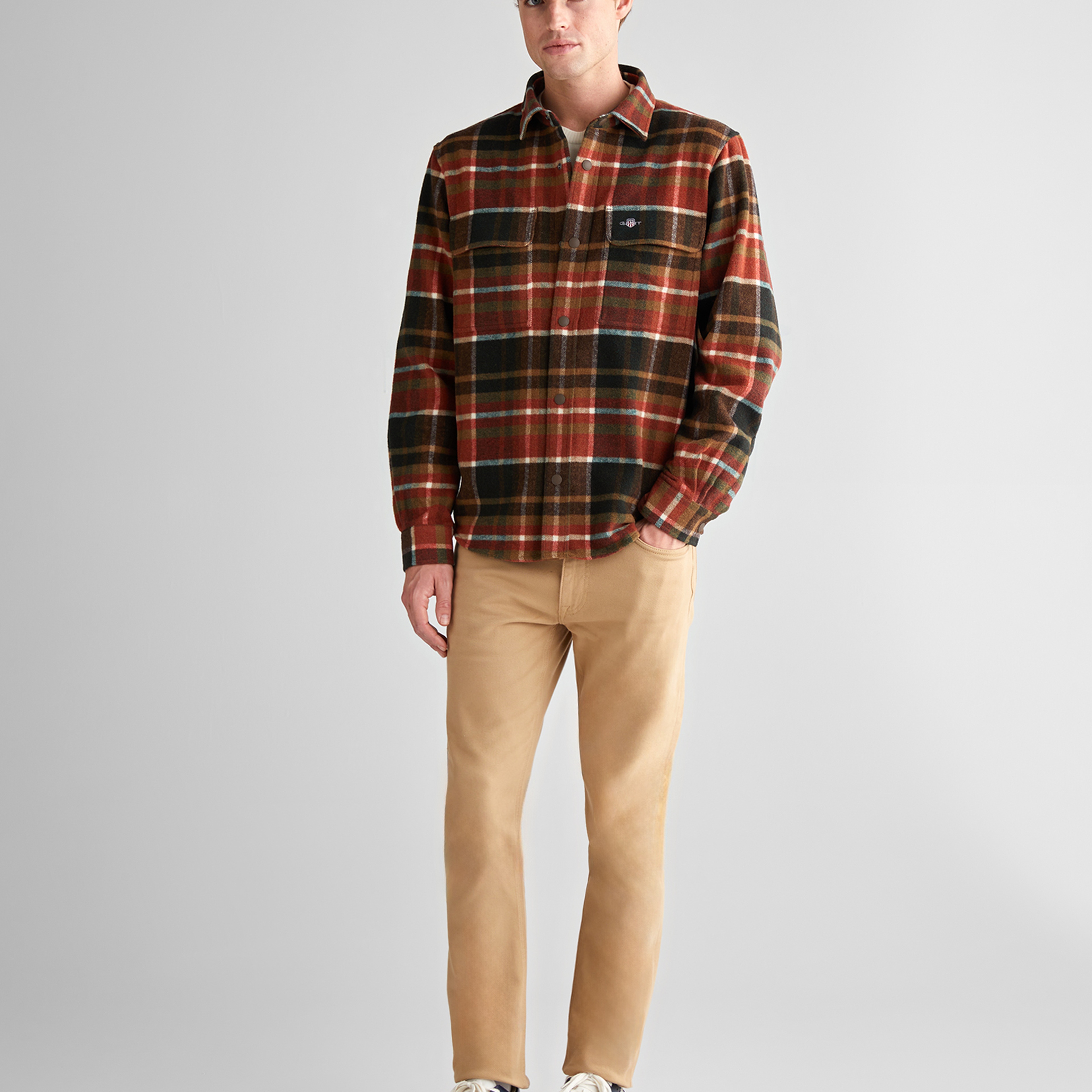 GANT Erkek Turuncu Gömlek