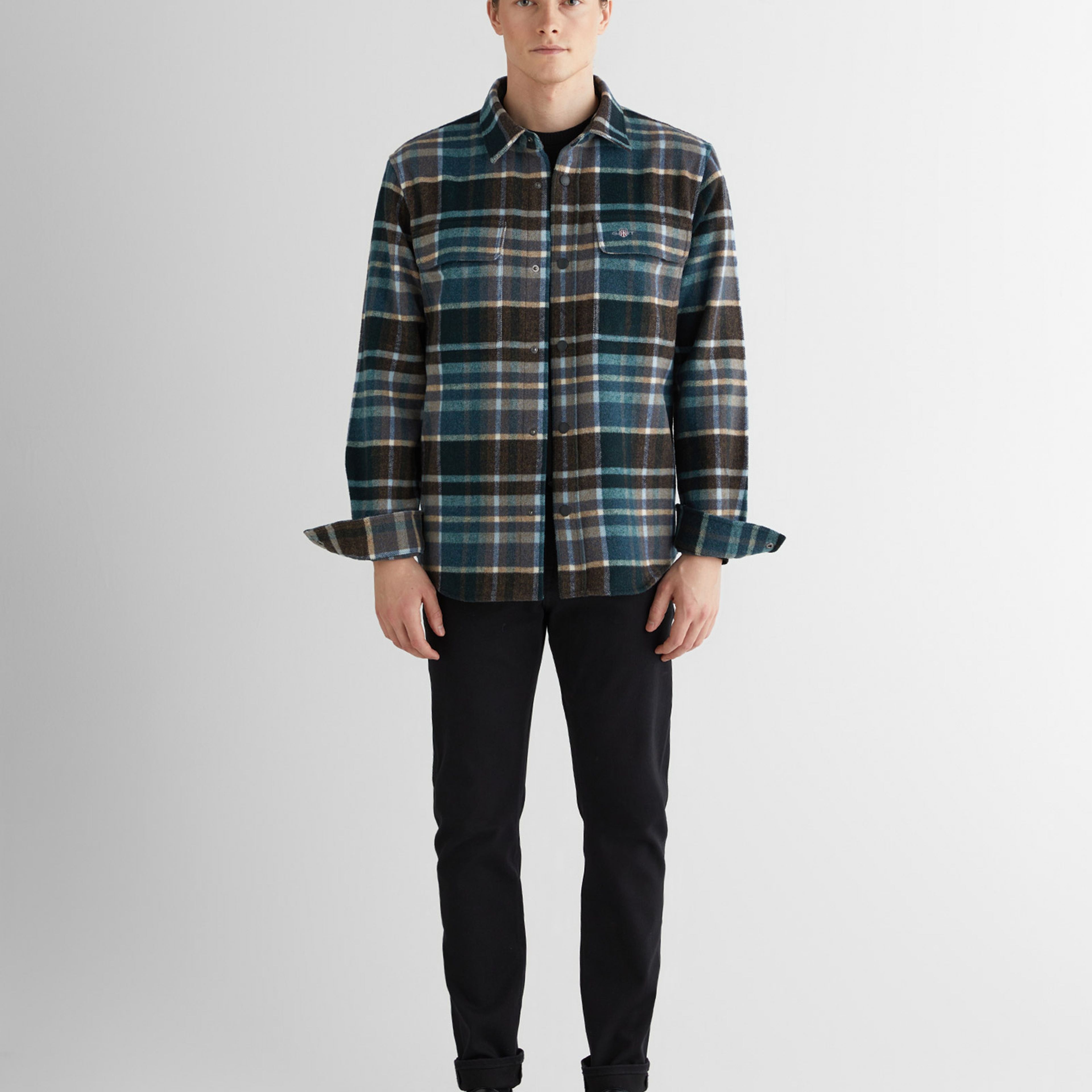 GANT Erkek Lacivert Gömlek