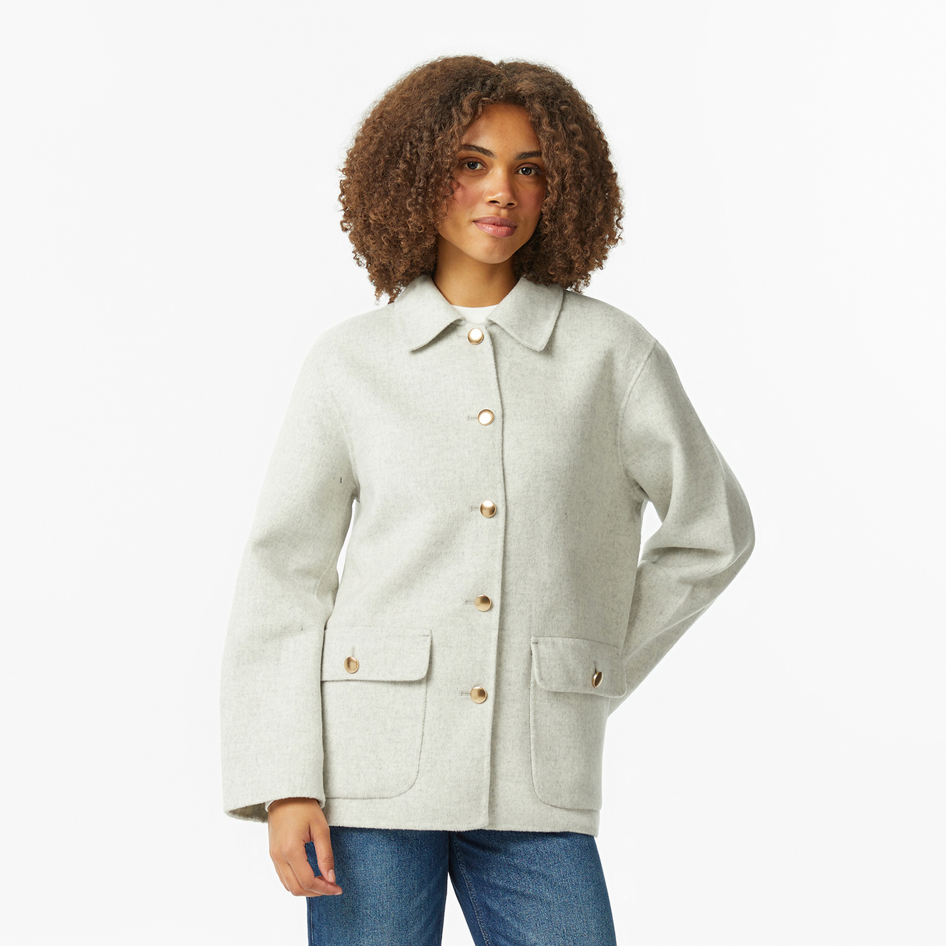 Nautica Kadın Gri Ceket