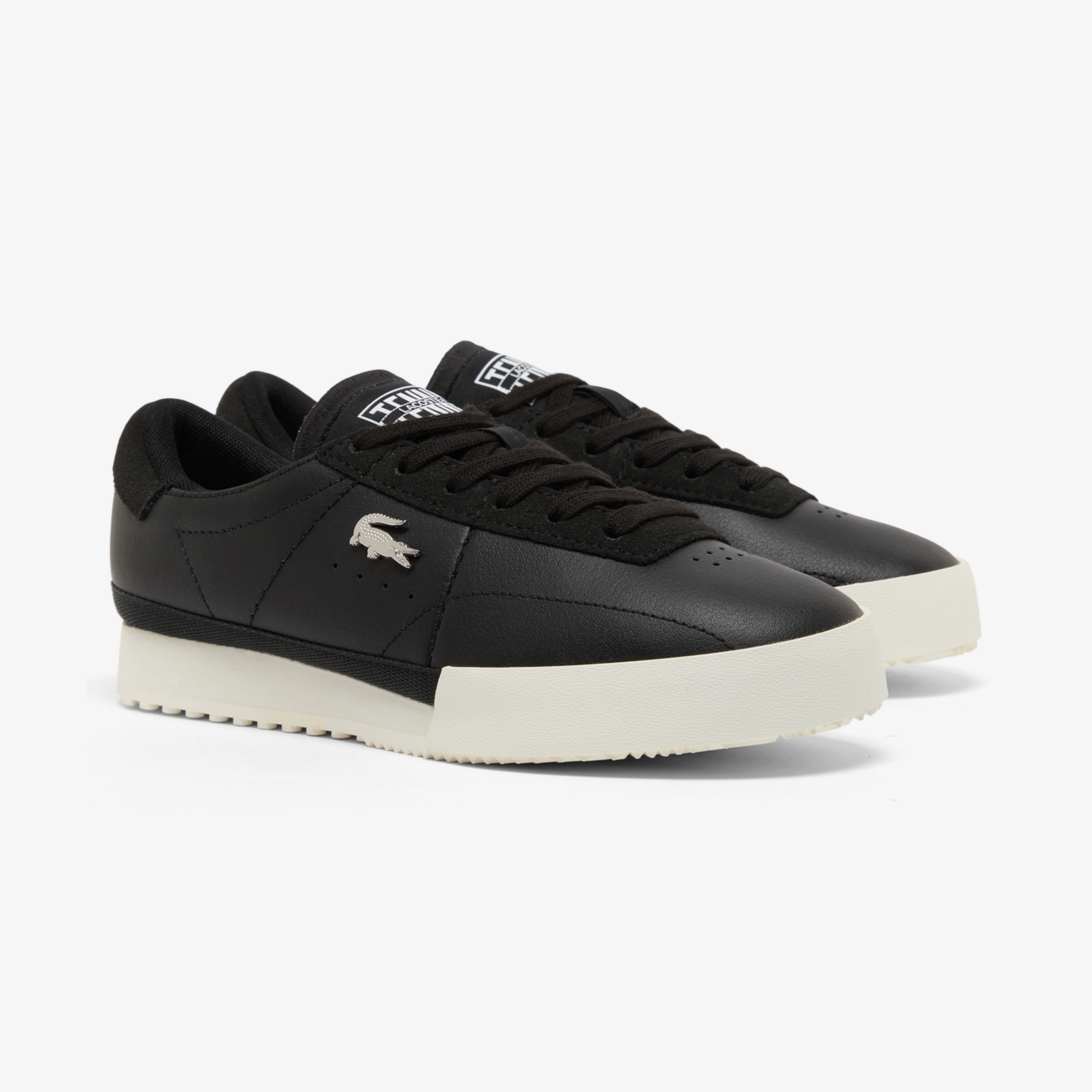 Lacoste Aura Leather Kadın Siyah Spor Ayakkabı