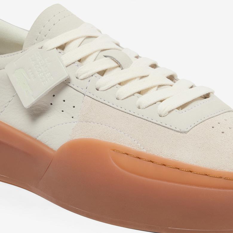 Lacoste Aura Club Erkek Krem Spor Ayakkabı