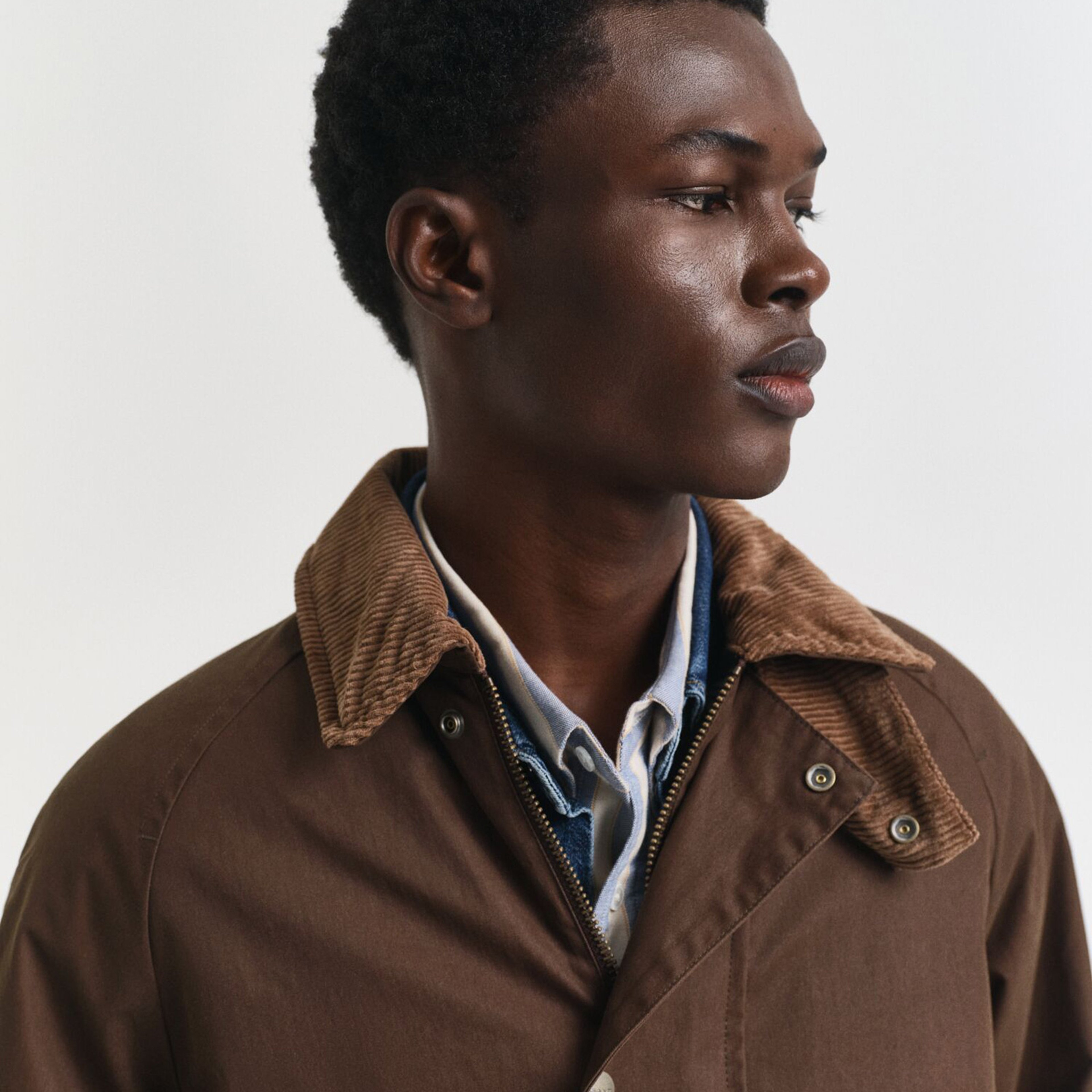 GANT Erkek Kahverengi Regular Fit  Mont