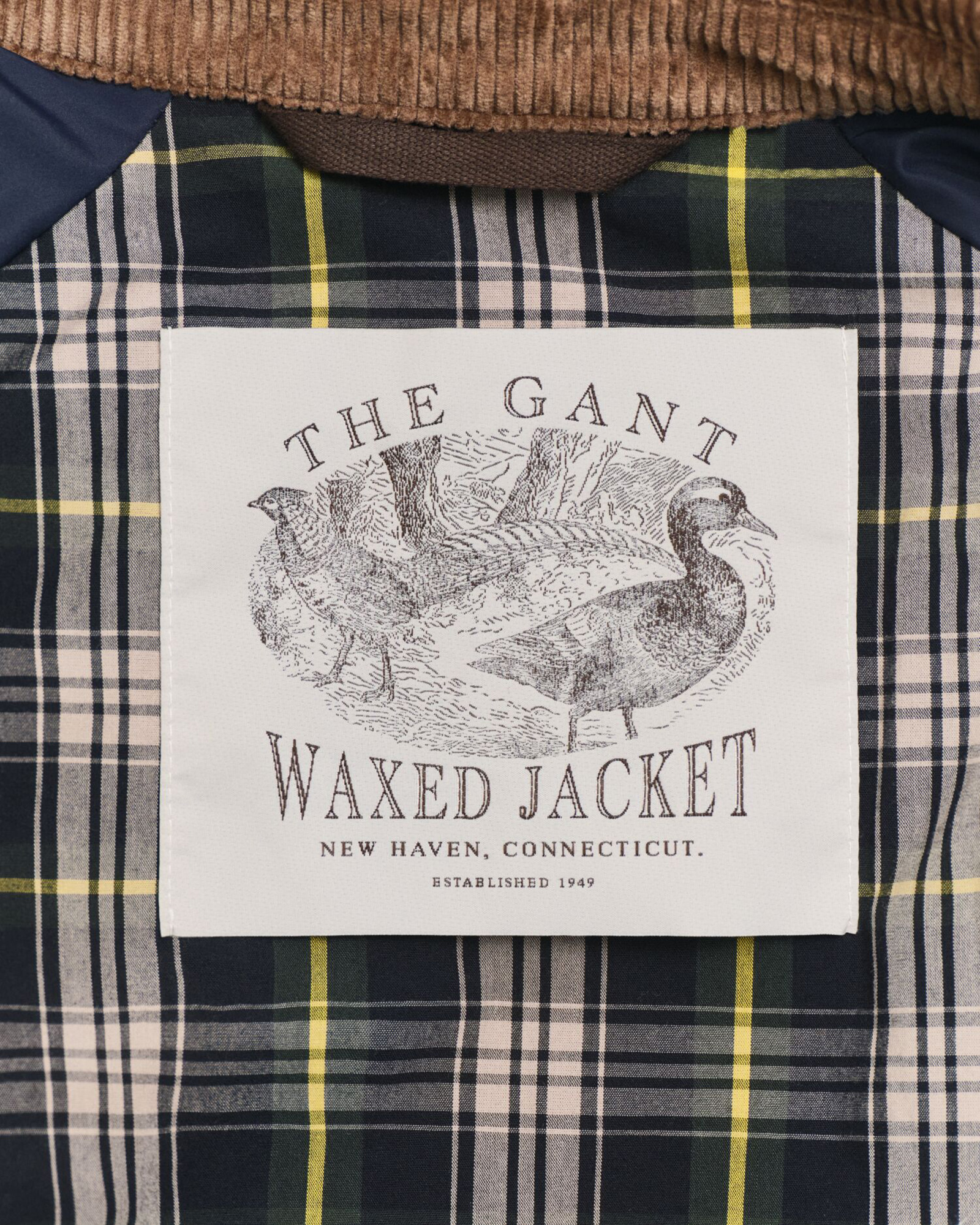 GANT Erkek Kahverengi Regular Fit  Mont