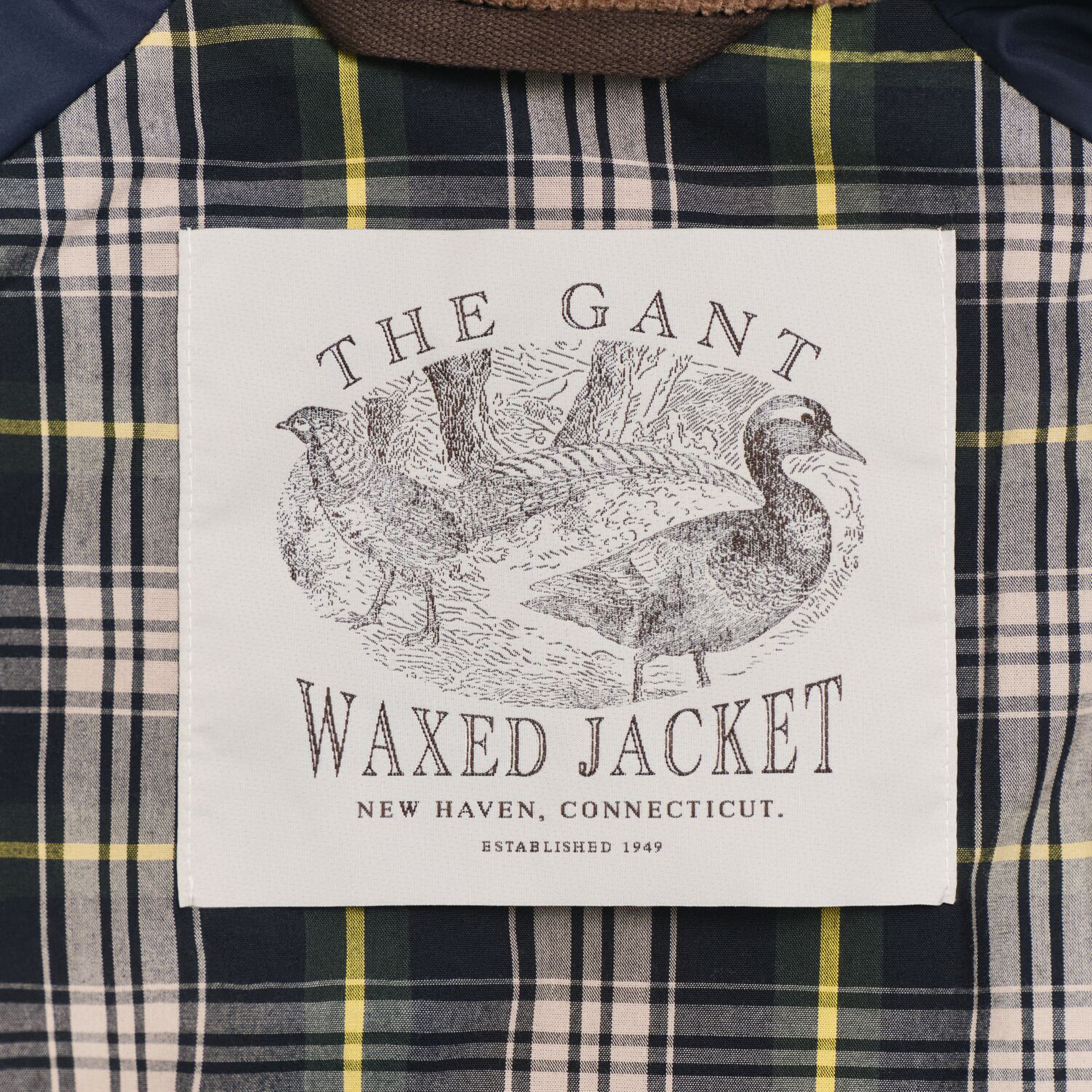 GANT Erkek Kahverengi Regular Fit  Mont