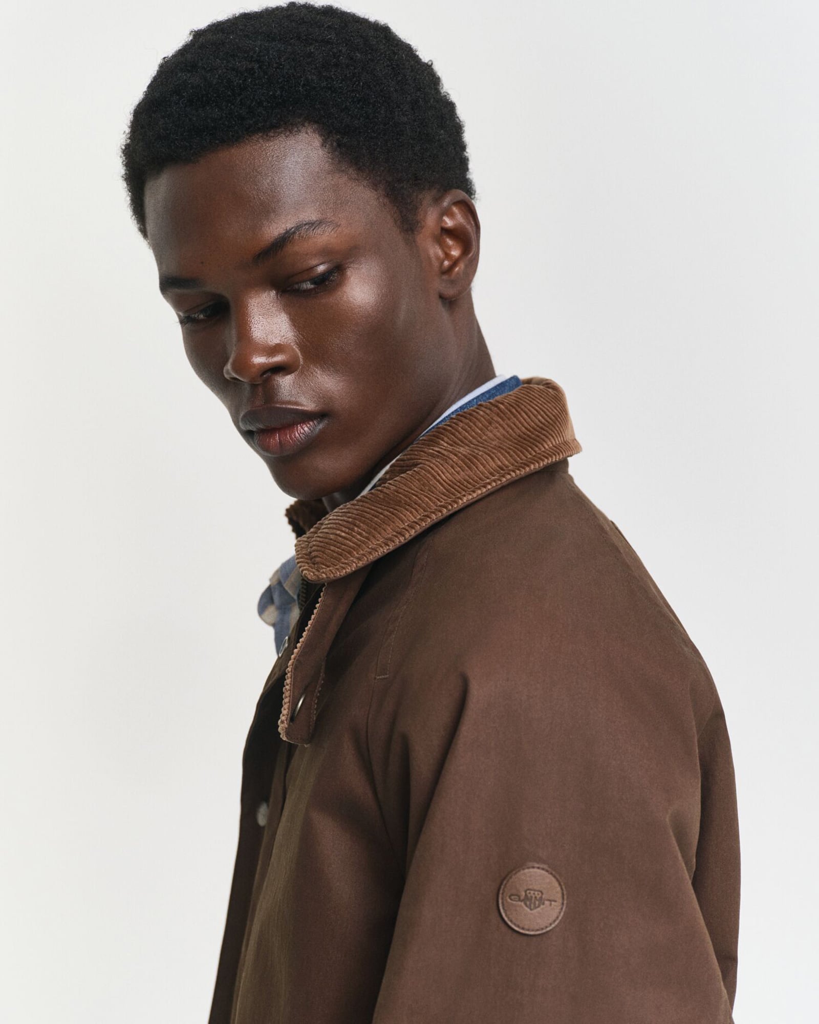 GANT Erkek Kahverengi Regular Fit  Mont