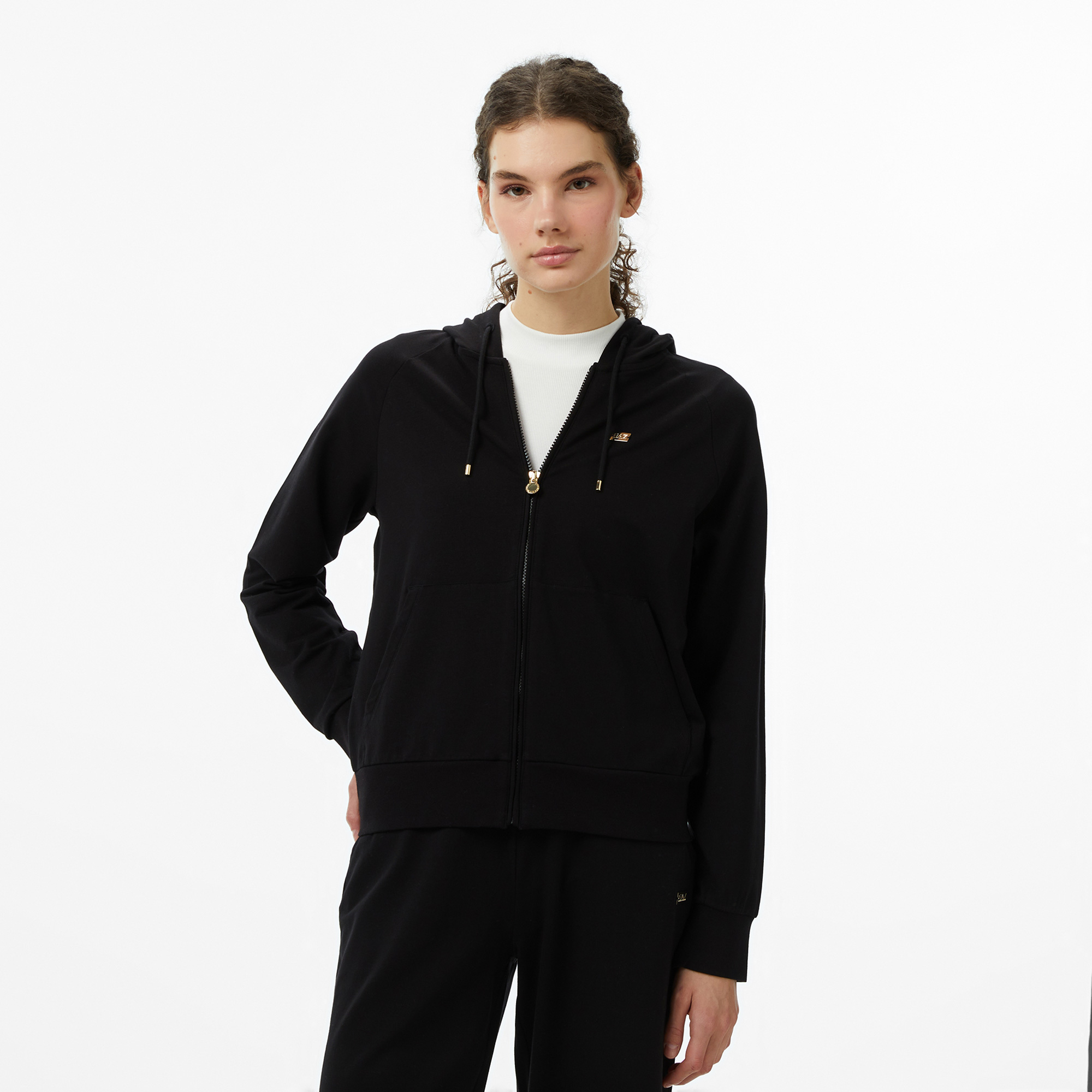 Emporio Armani Train Core Kadın Siyah Sweatshirt