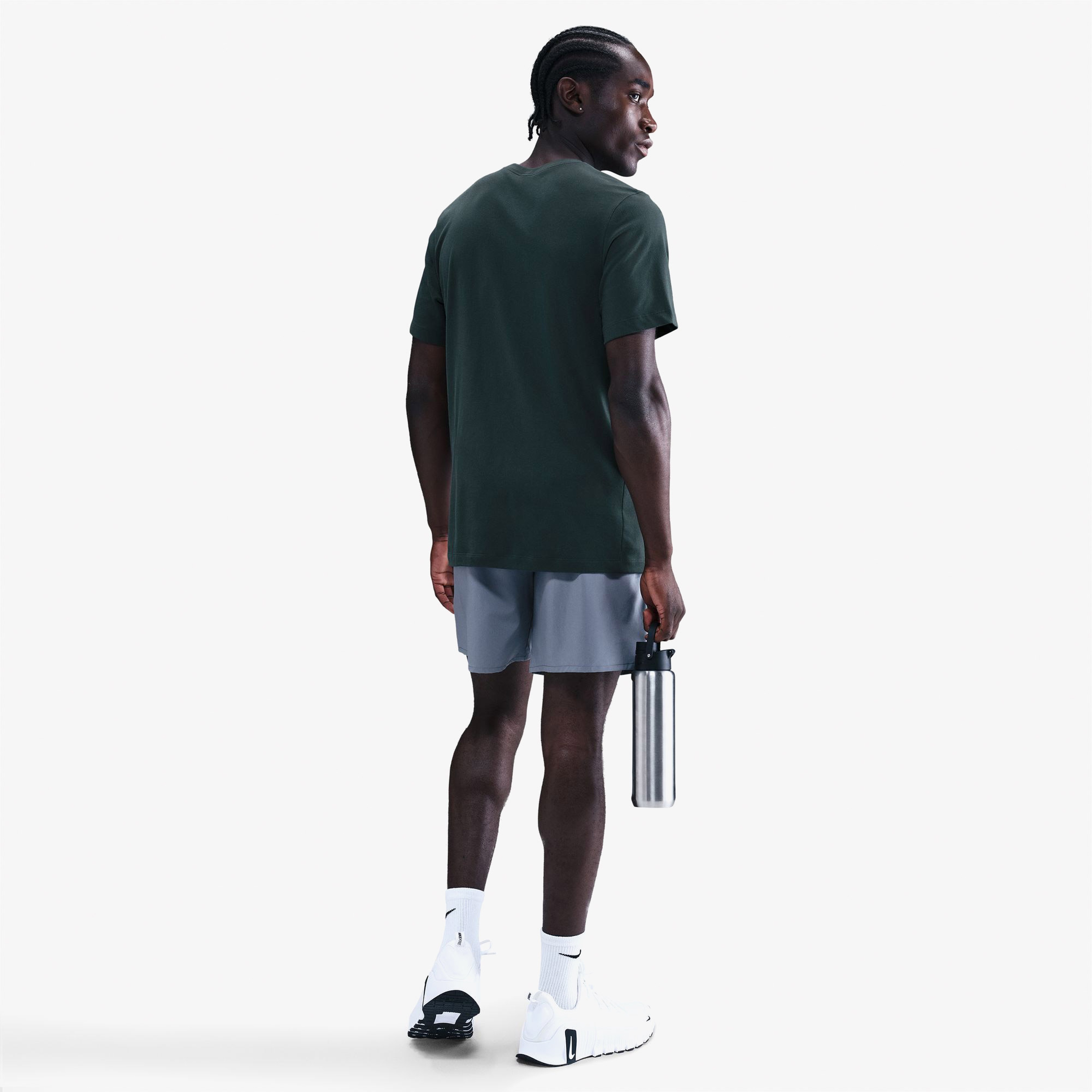 Nike Pro Dri-FIT Training Erkek Yeşil T-Shirt