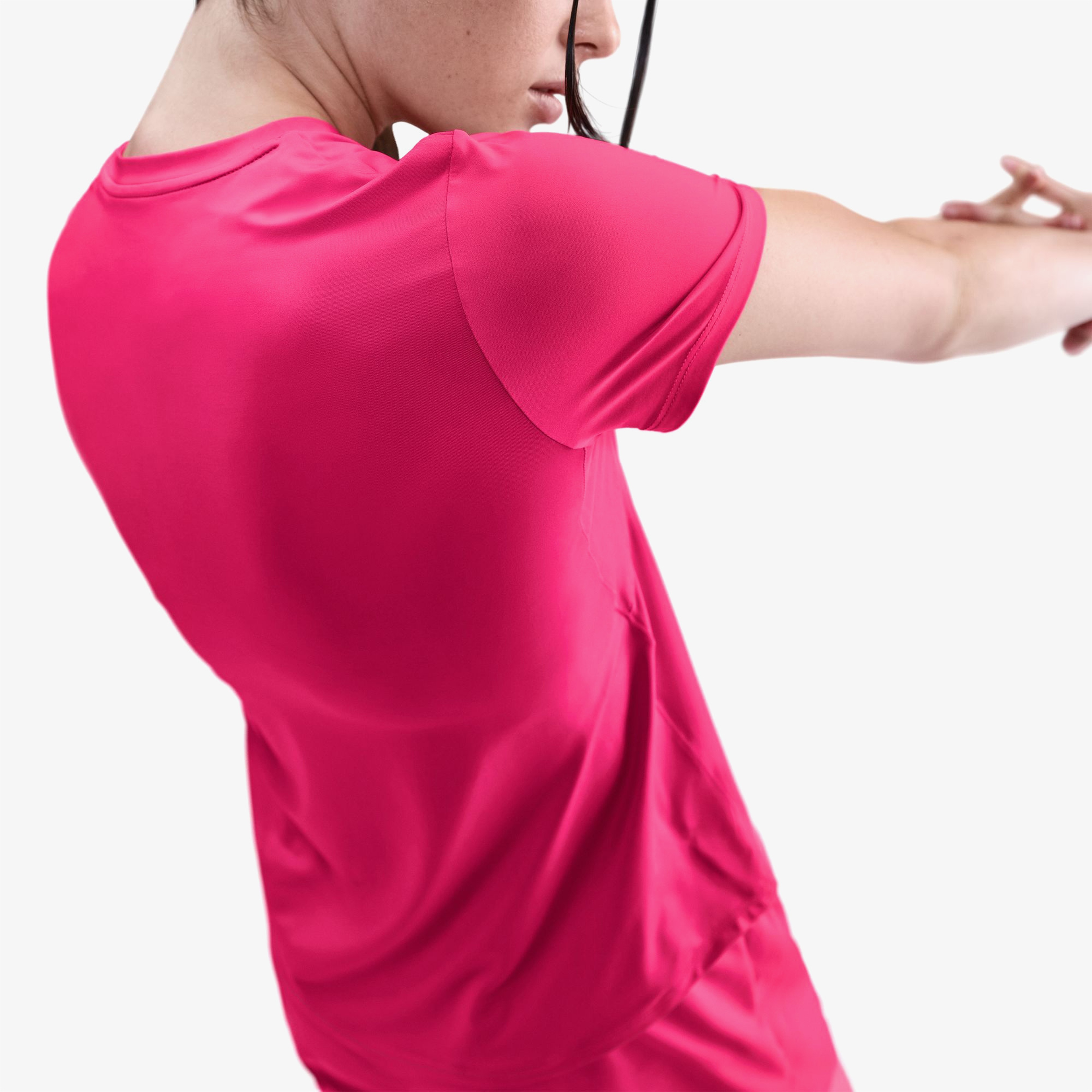 Nike One Classic Dri-FIT Kadın Pembe Antrenman T-Shirt