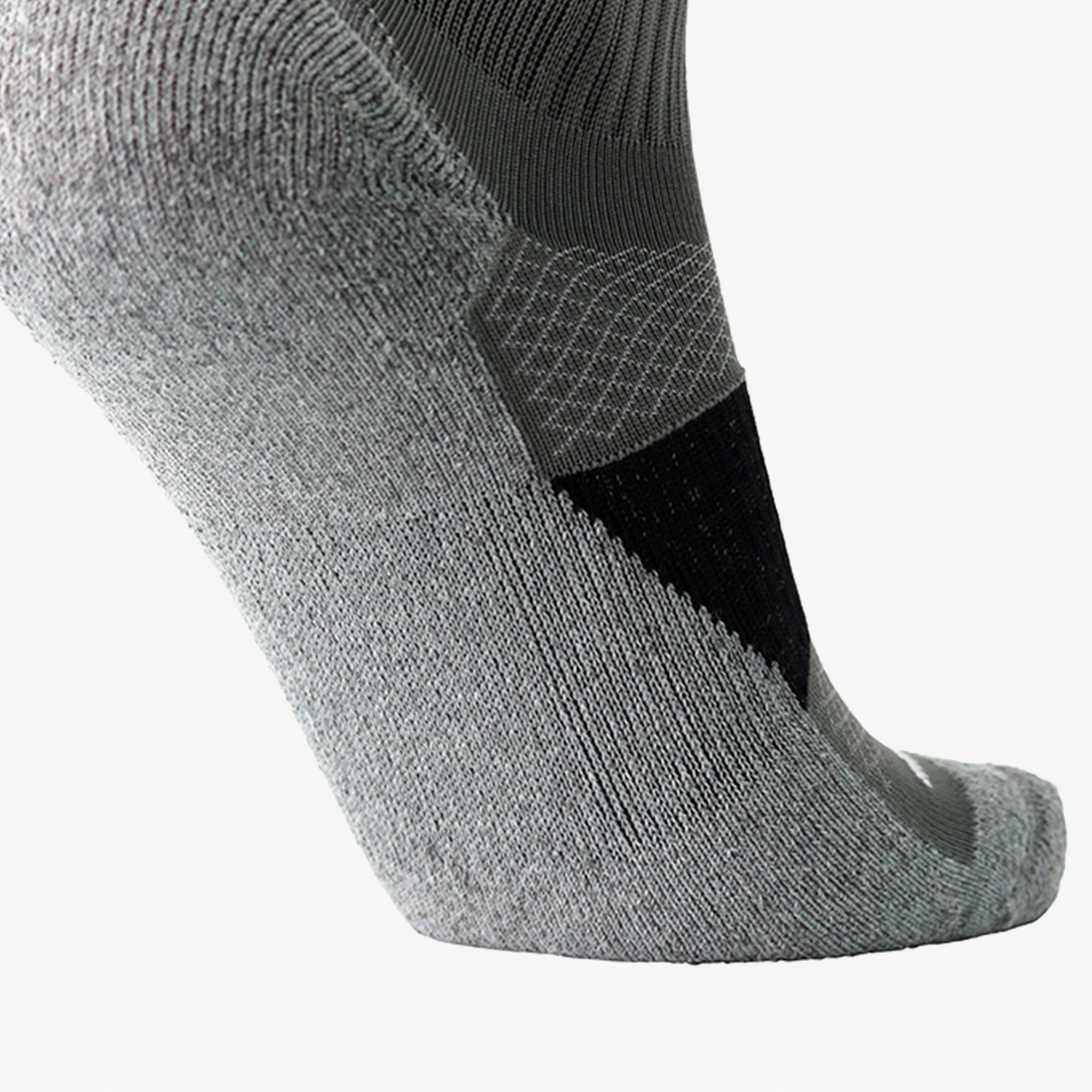 Brooks High Point Crew Unisex Siyah/Gri Koşu Çorabı