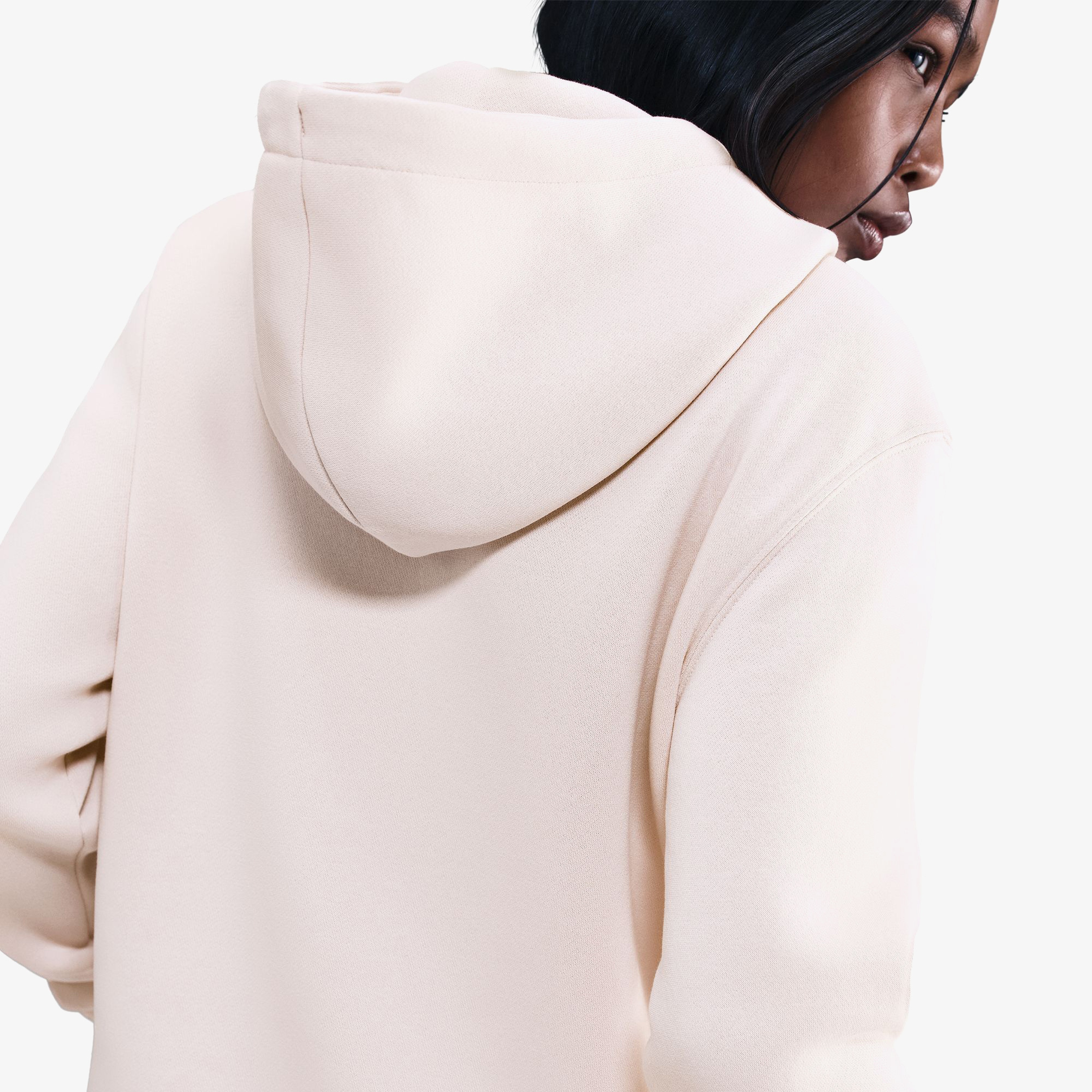 Nike Sportswear Phoenix Fleece Pullover Kadın Pembe Sweatshirt