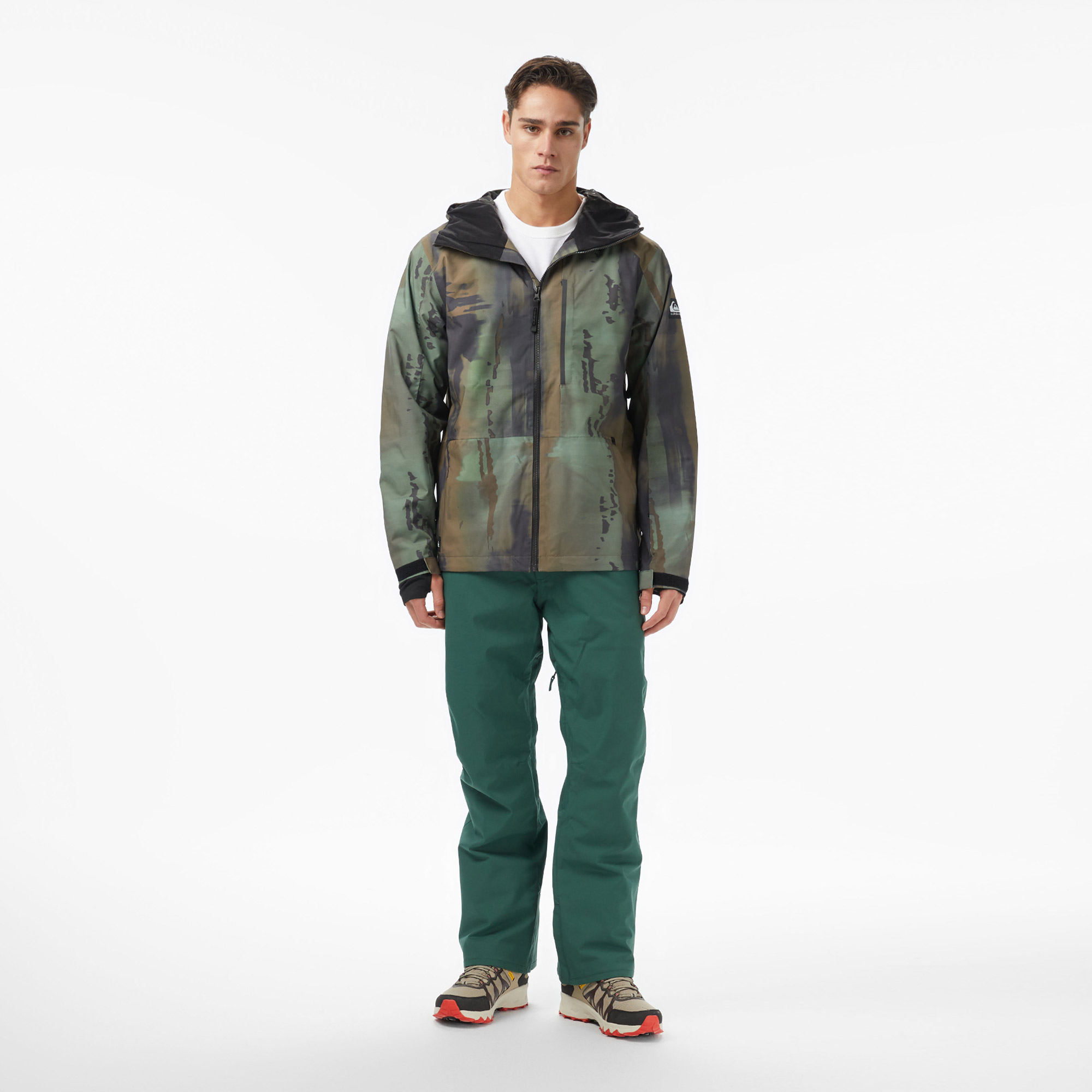 Quiksilver Muldrow 20K Erkek Yeşil Kayak Montu