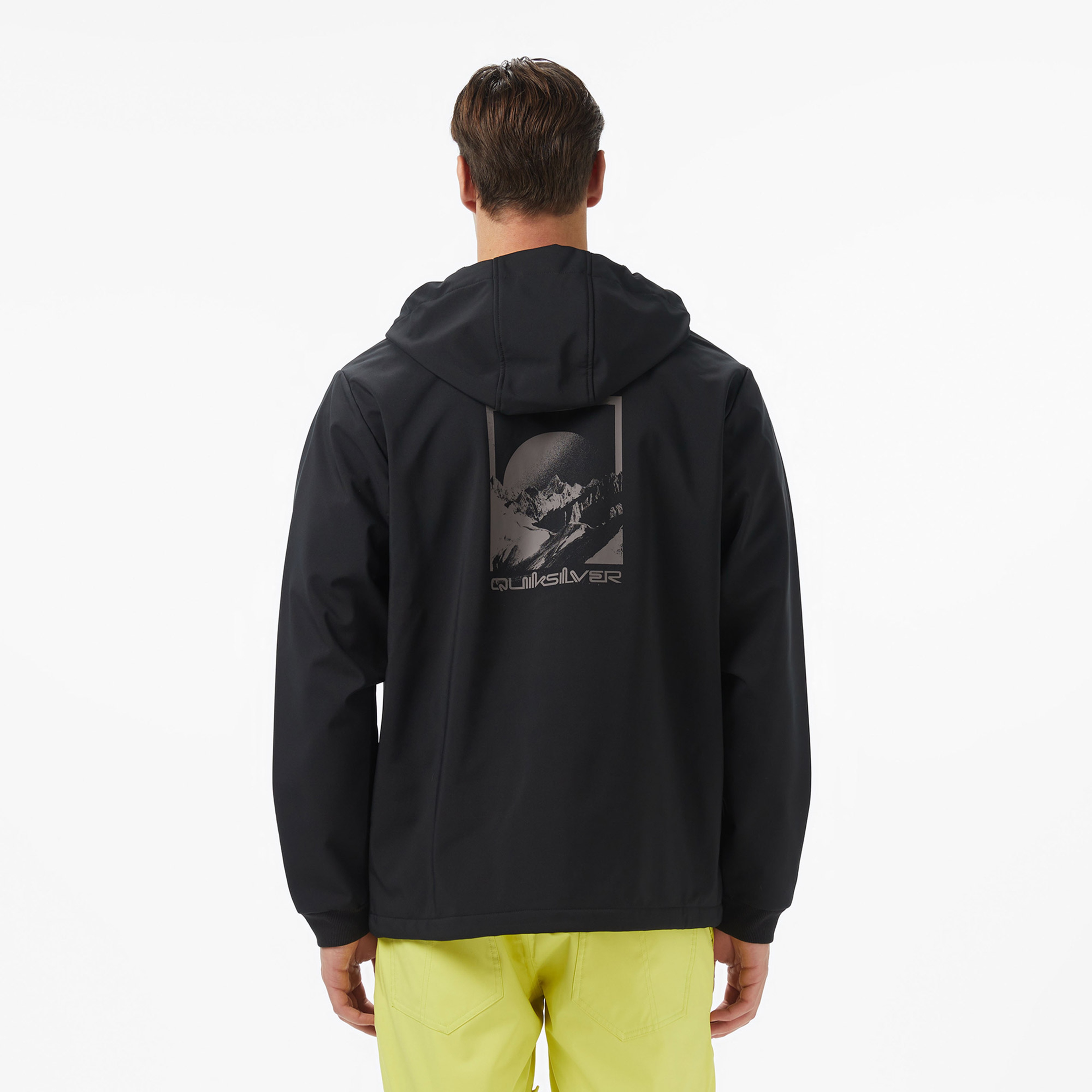 Quiksilver Live For The Dream Erkek Gri Kayak Ceketi