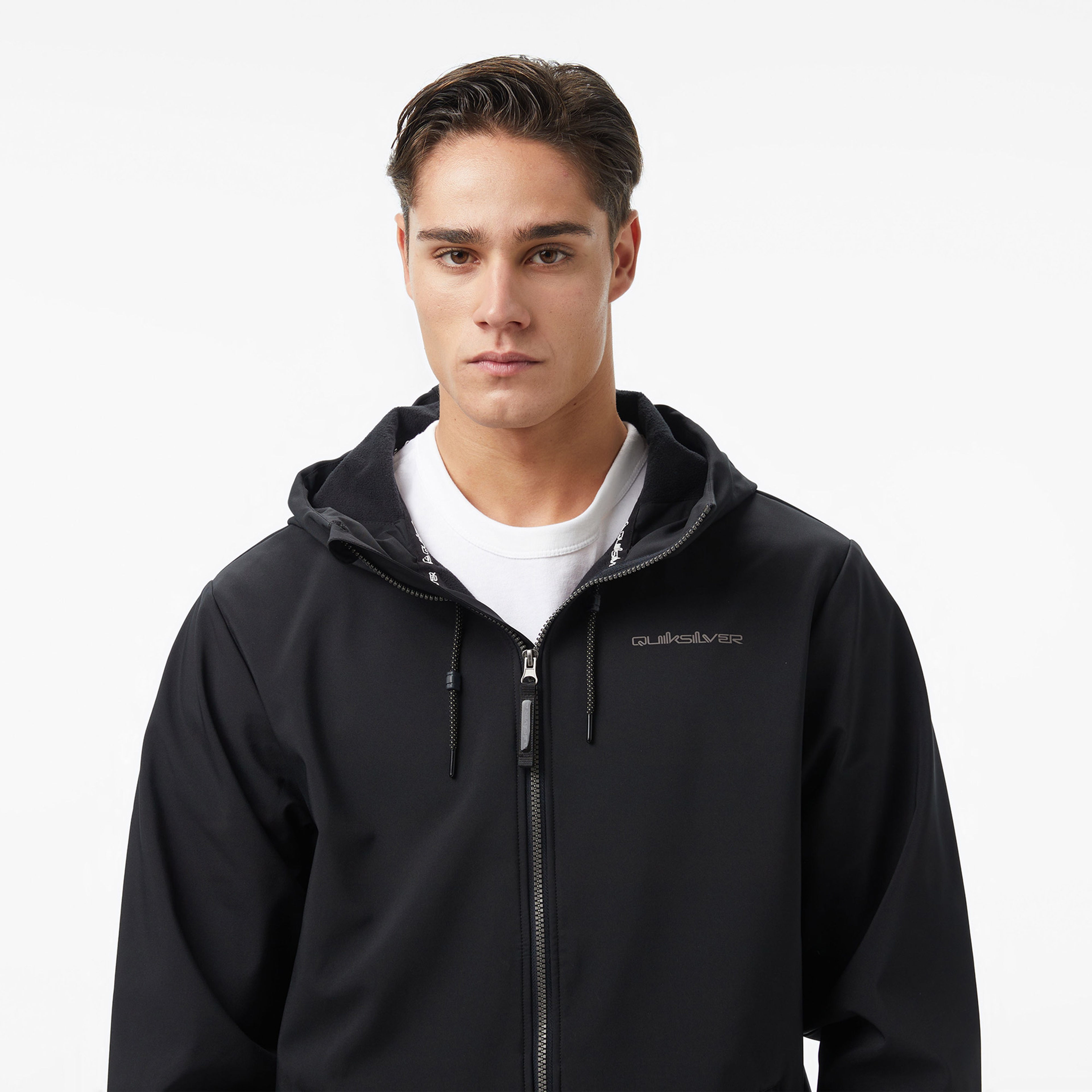 Quiksilver Live For The Dream Erkek Gri Kayak Ceketi