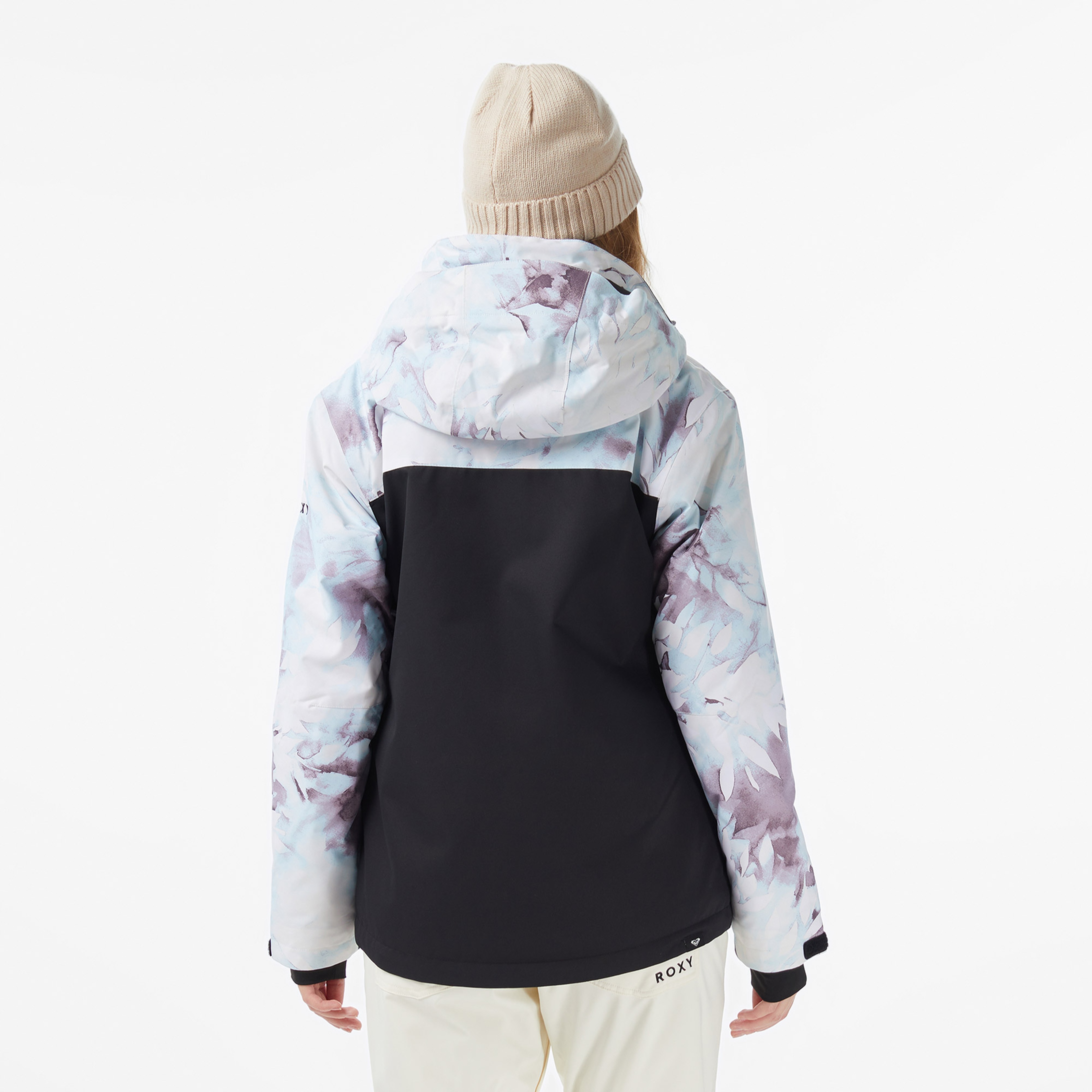 Roxy Jetty Block Kadın Siyah Kayak Montu