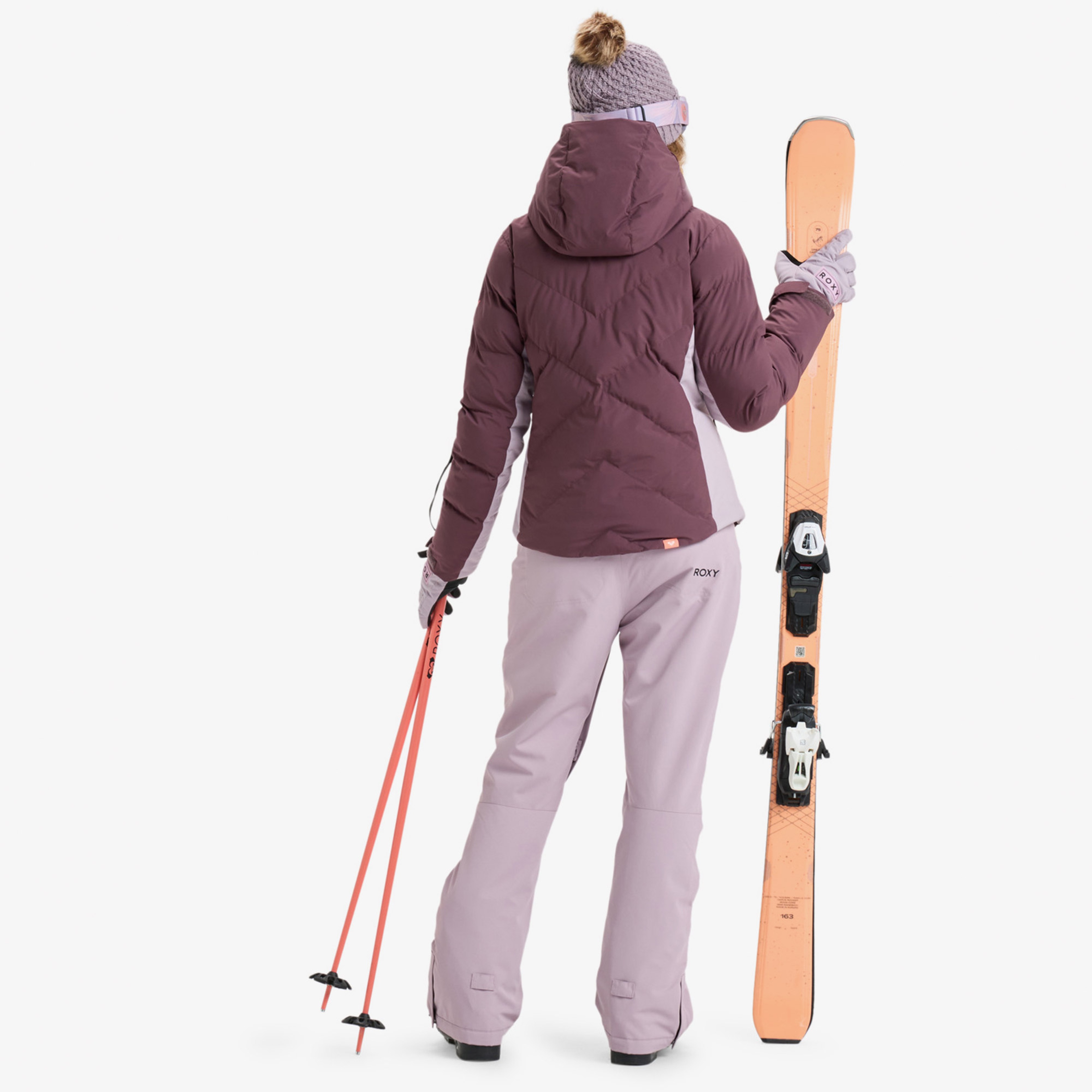 Roxy Snowdrift Kadın Mor Kayak Montu