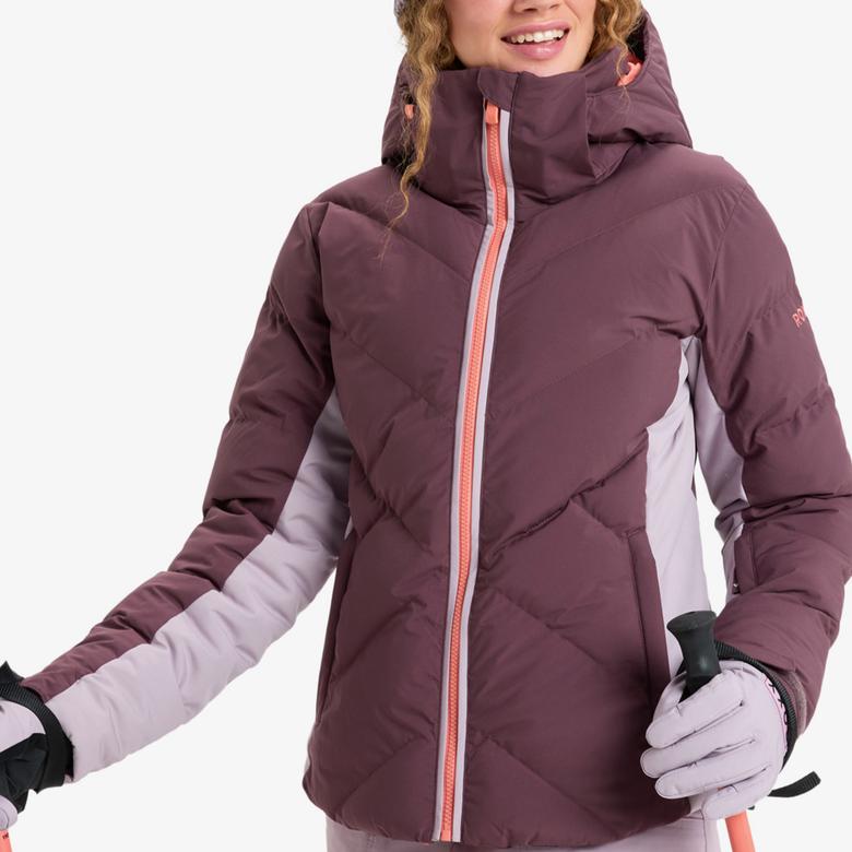 Roxy Snowdrift Kadın Mor Kayak Montu