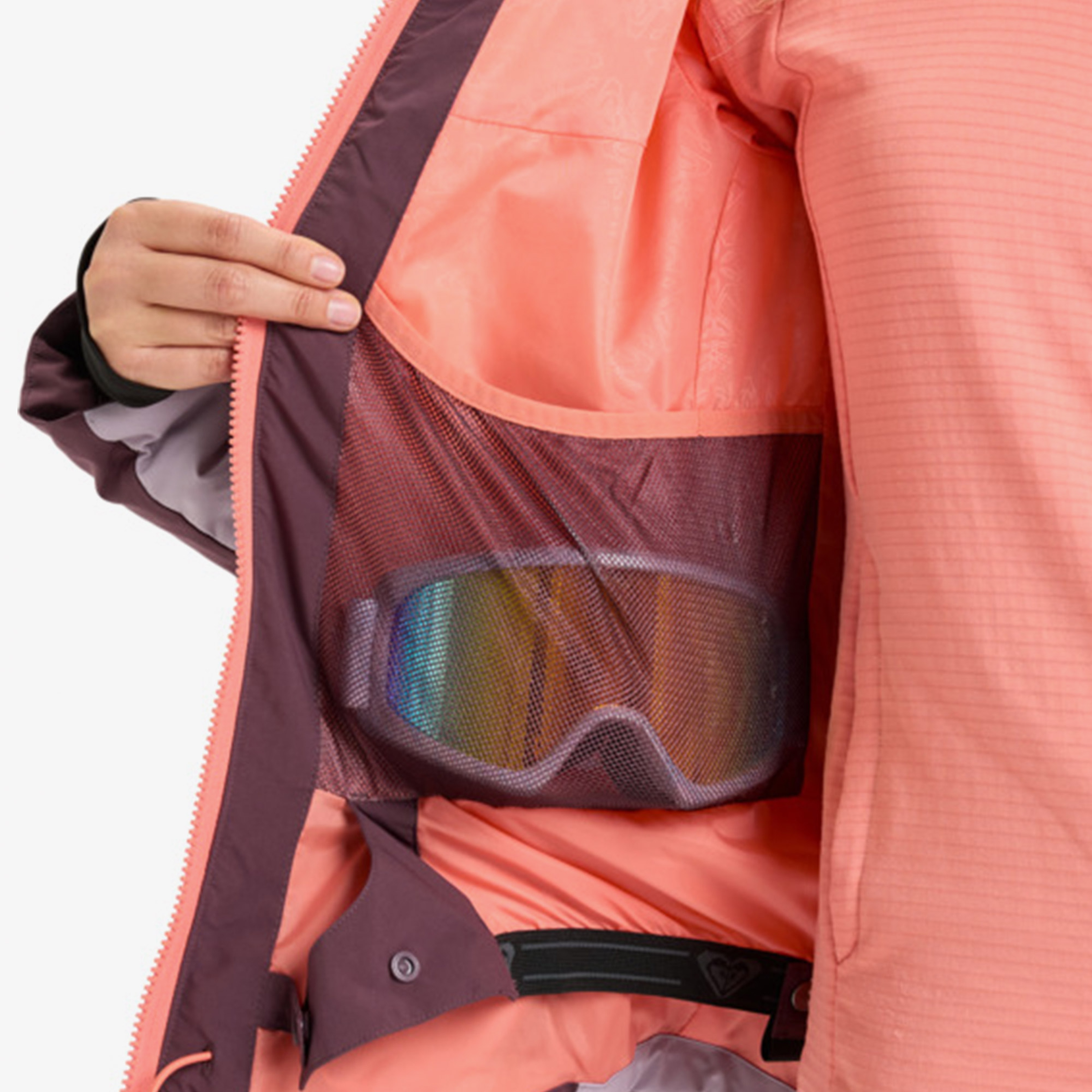 Roxy Snowdrift Kadın Mor Kayak Montu