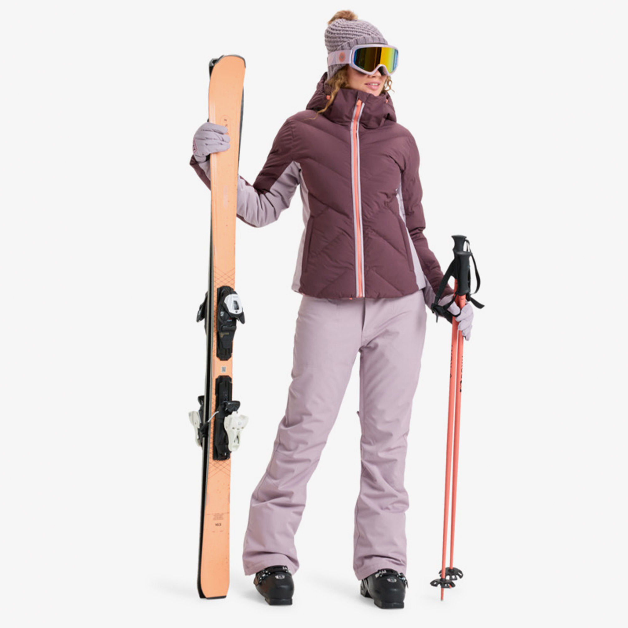 Roxy Snowdrift Kadın Mor Kayak Montu