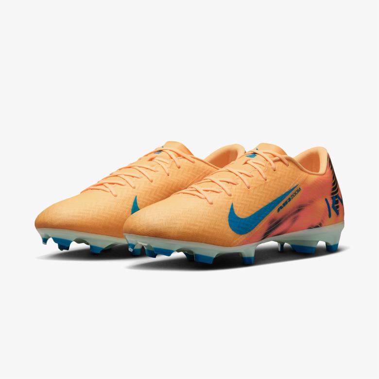 Nike Zoom Vapor 16 Academy Km Fg/Mg Erkek Turuncu Çim Saha Kramponu