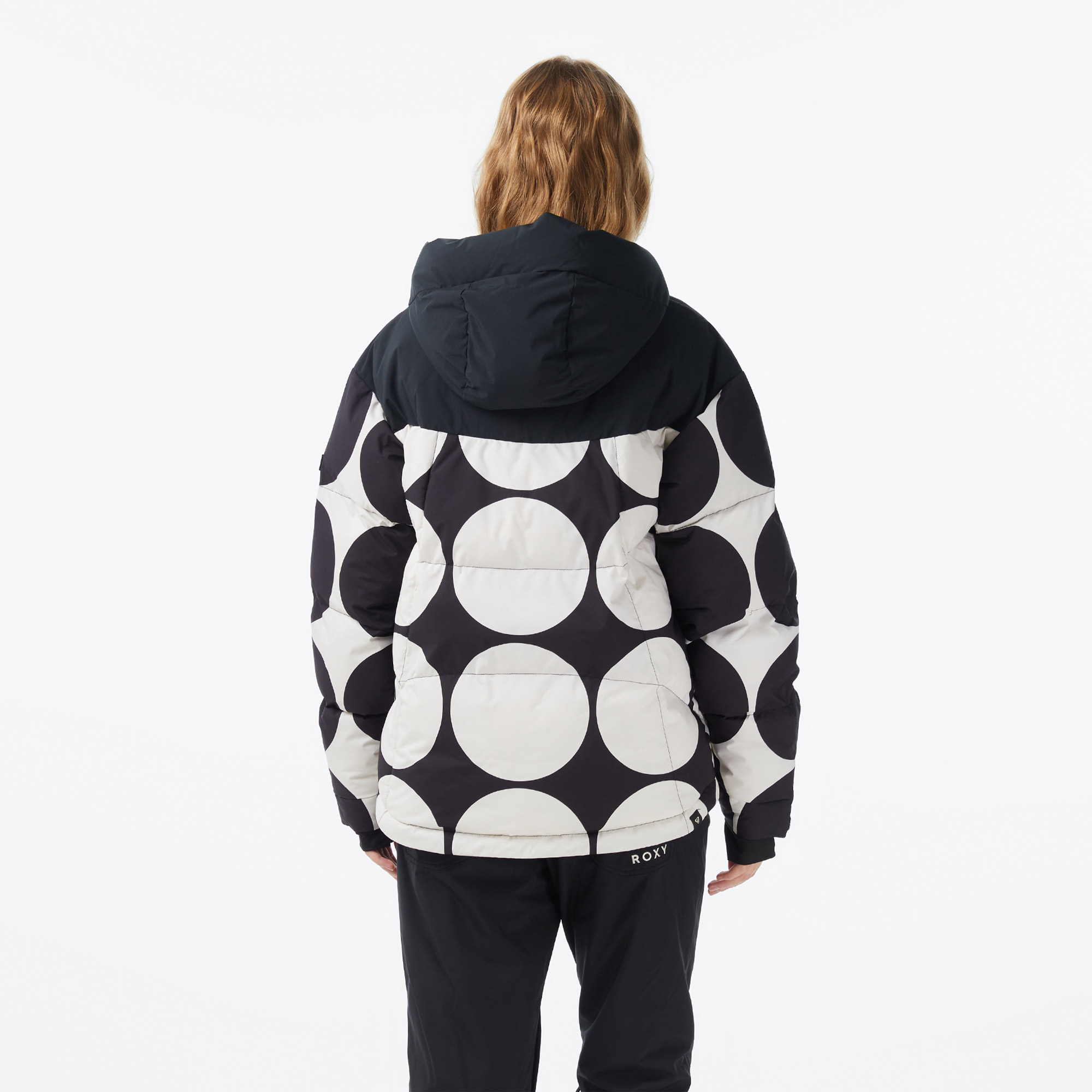 Roxy Alofted Puffy Kadın Gri Kayak Montu