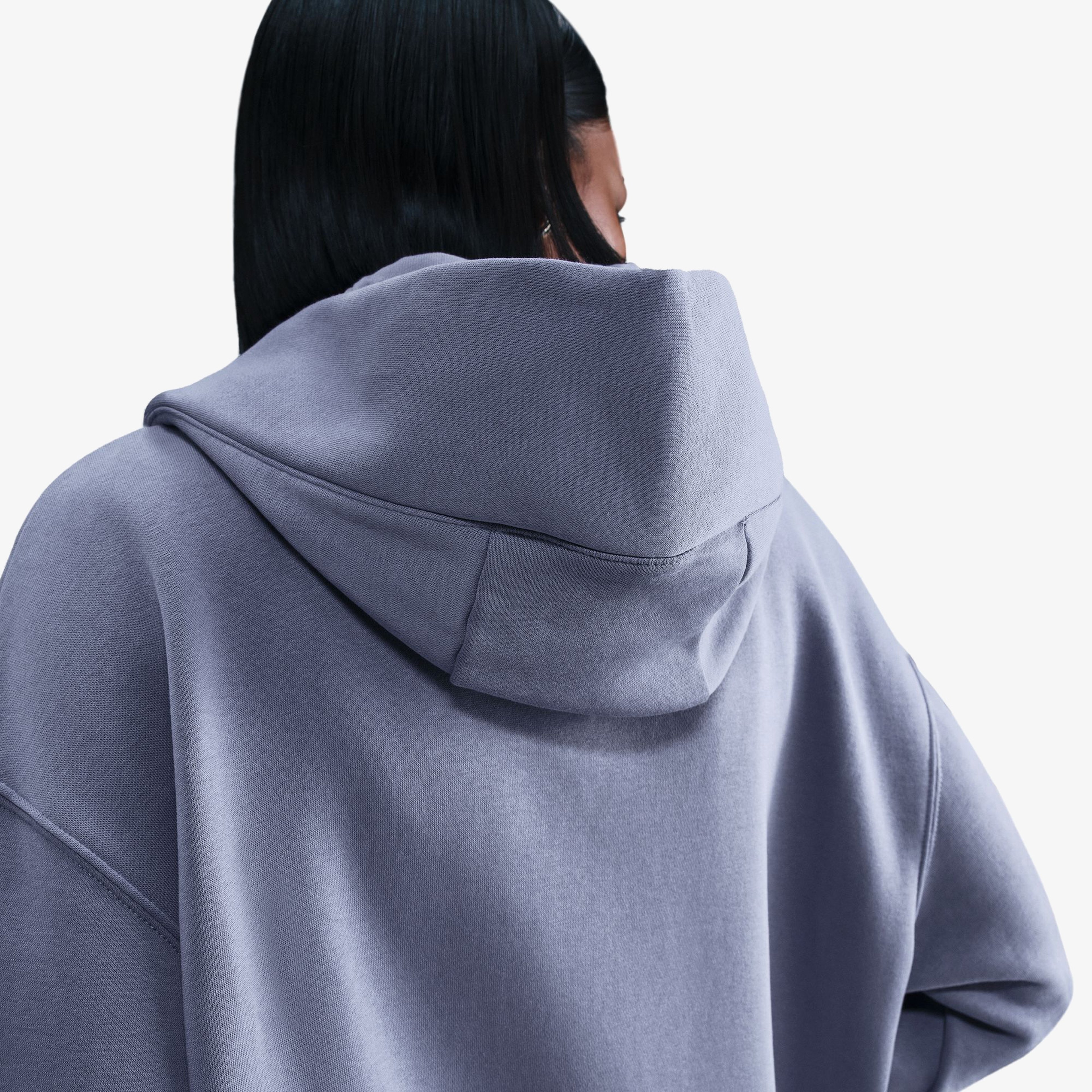 Nike Sportswear Phoenix Fleece Kadın Mavi Sweatshirt