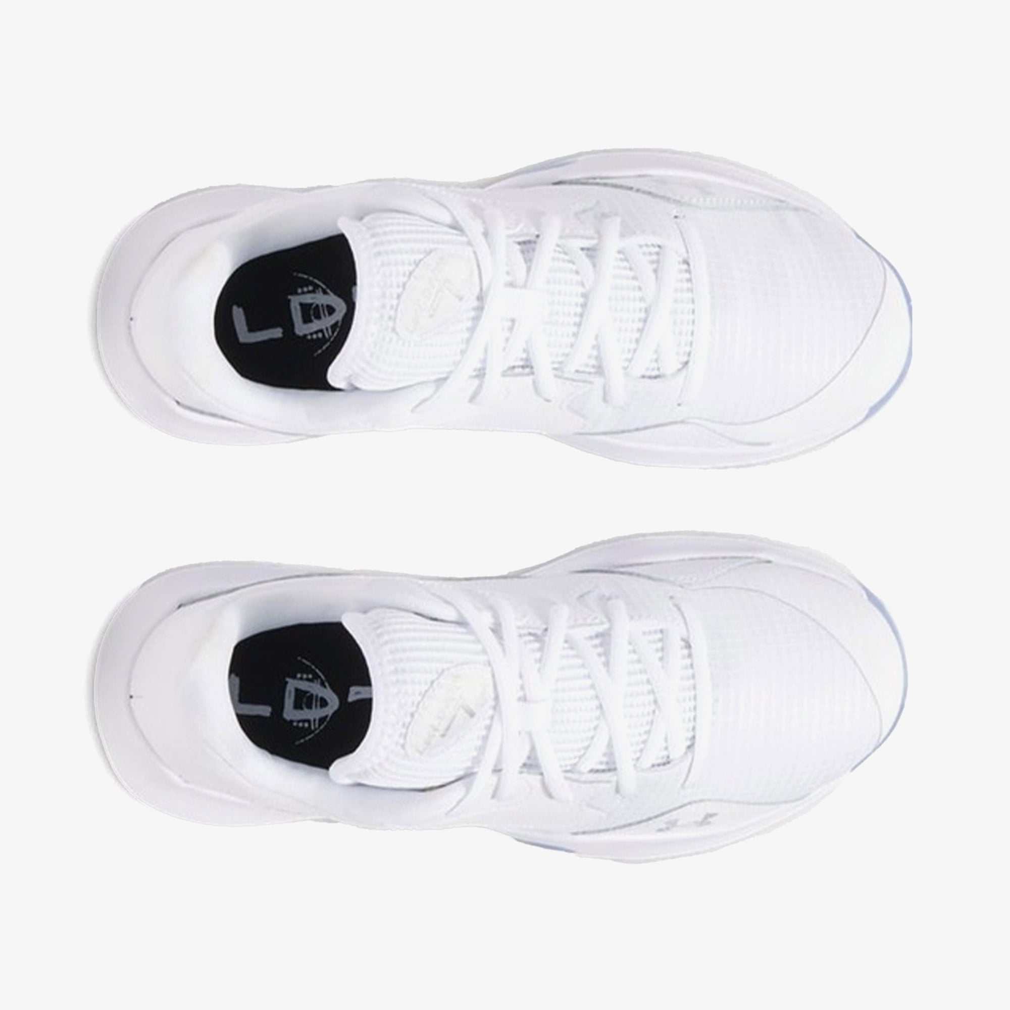 Under Armour Lockdown 7 Low Erkek Beyaz Basketbol Ayakkabısı