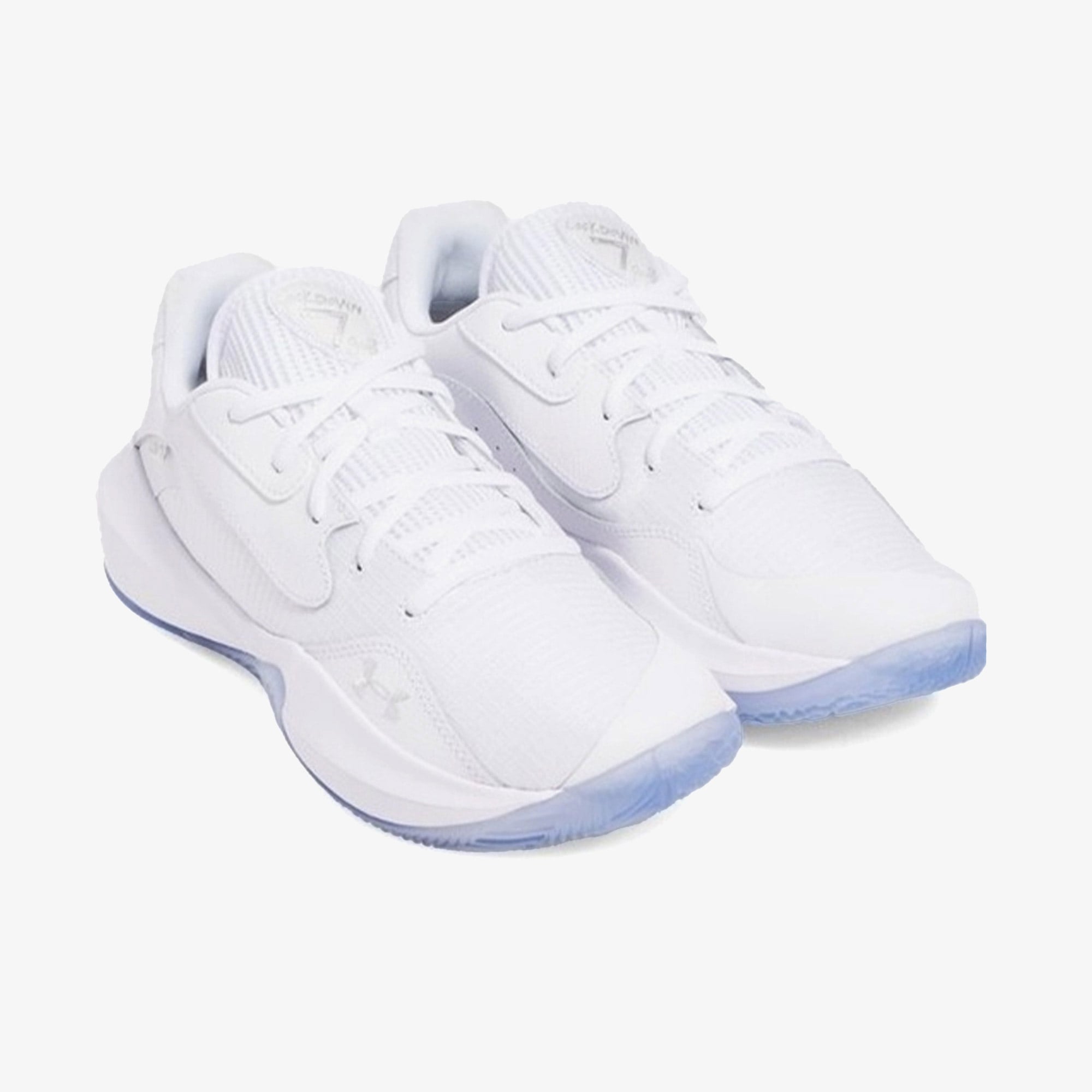 Under Armour Lockdown 7 Low Erkek Beyaz Basketbol Ayakkabısı
