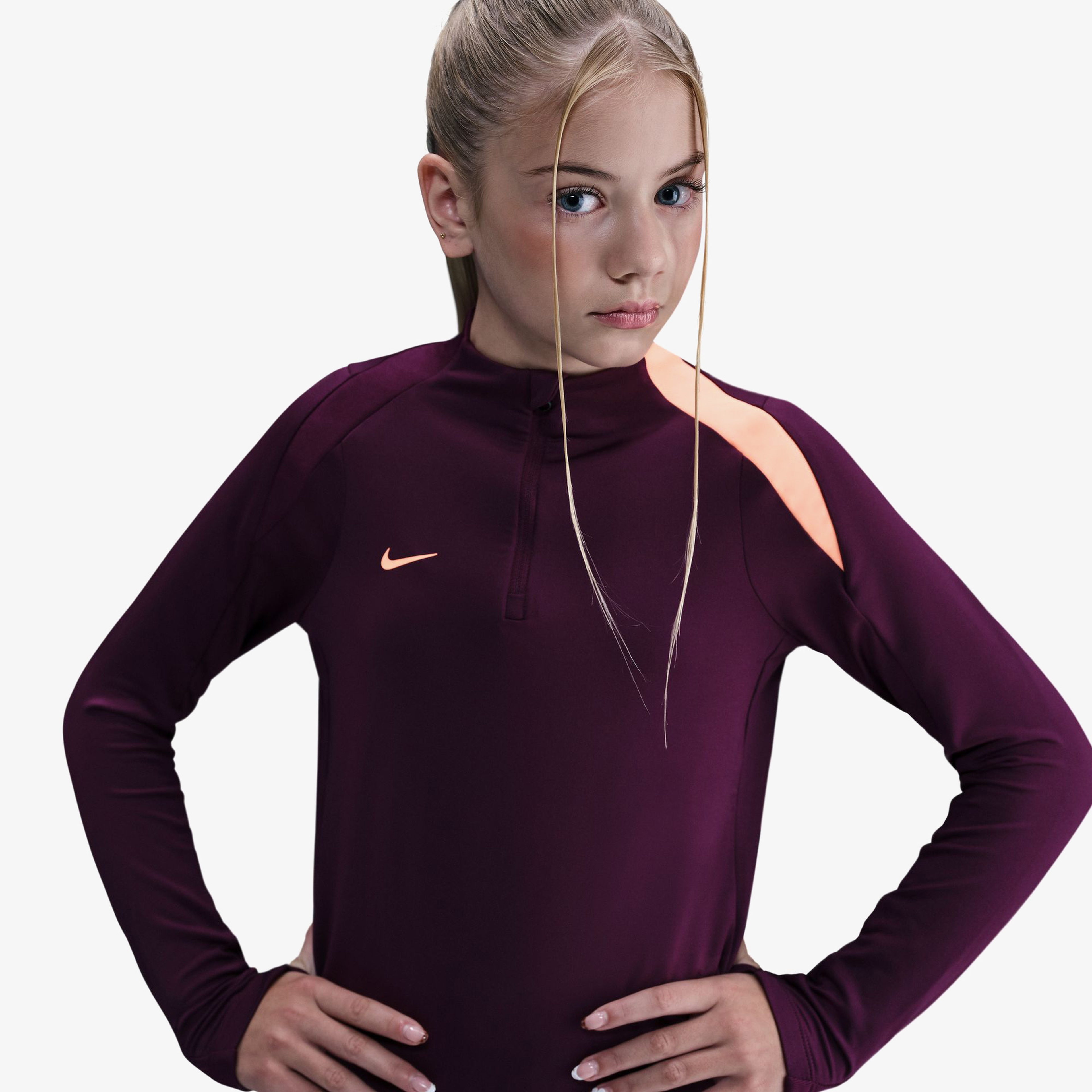 Nike Dri-FIT Strike Çocuk Siyah Sweatshirt