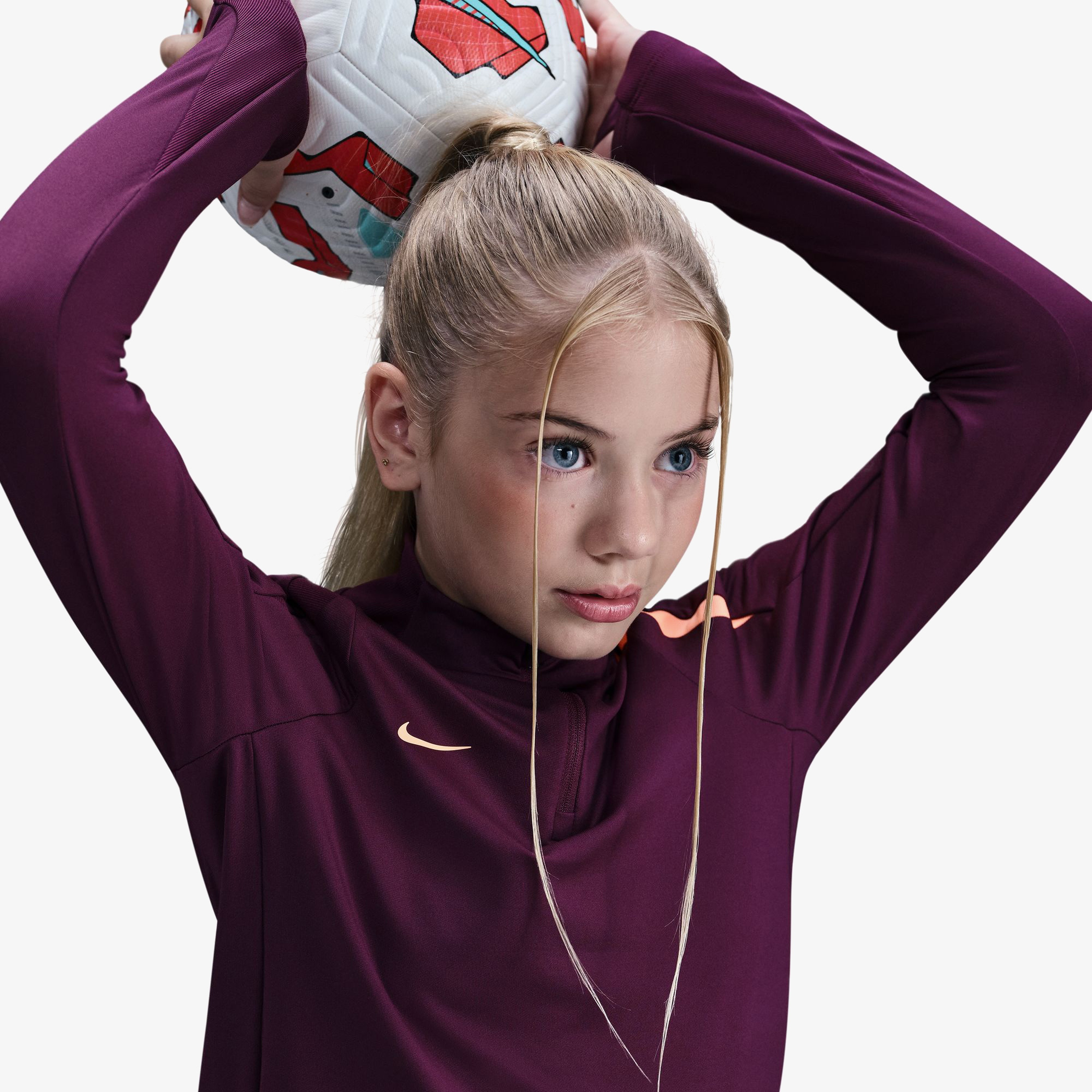 Nike Dri-FIT Strike Çocuk Siyah Sweatshirt