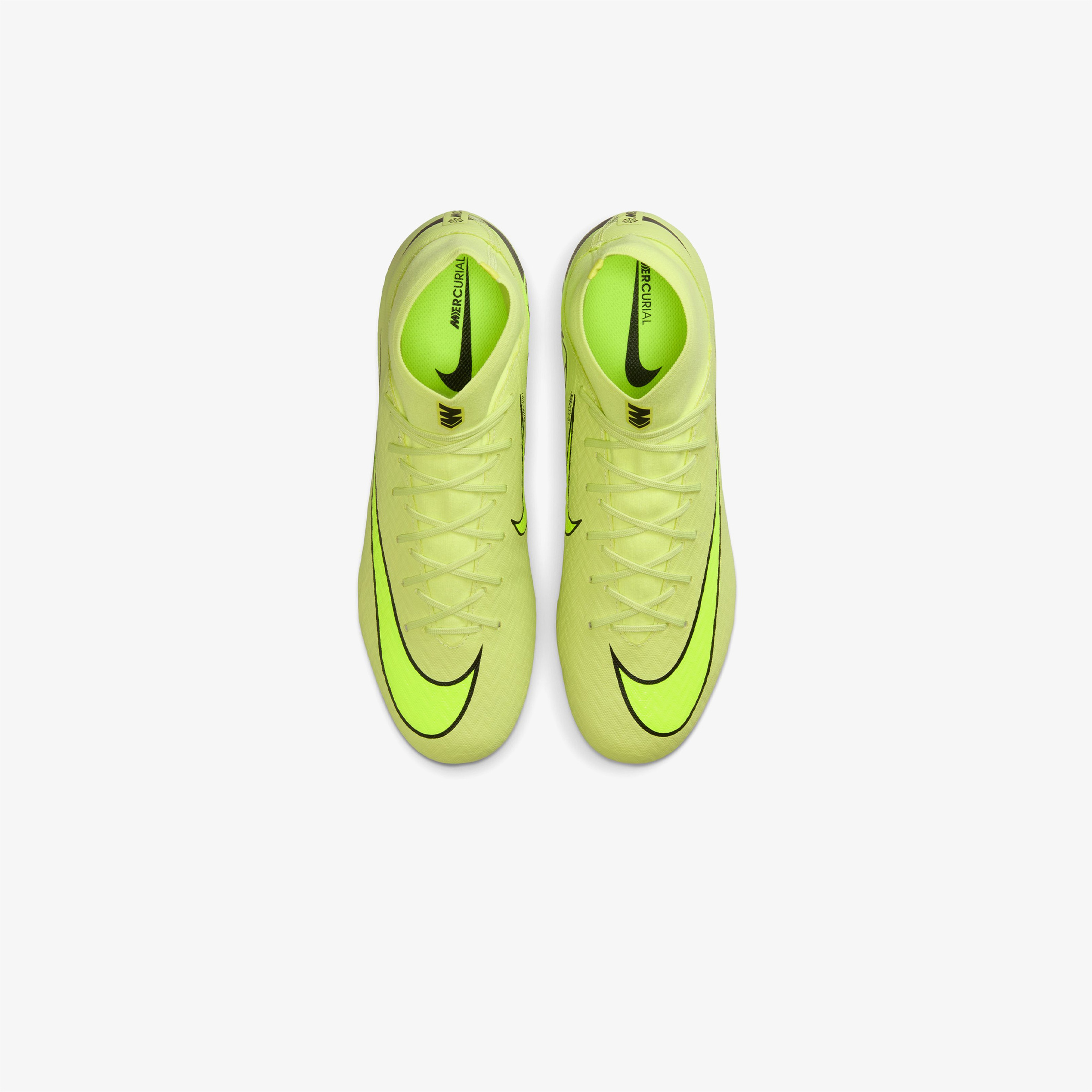 Nike Zoom Superfly 10 Acad Fg/Mg Erkek Yeşil Çim Saha Kramponu