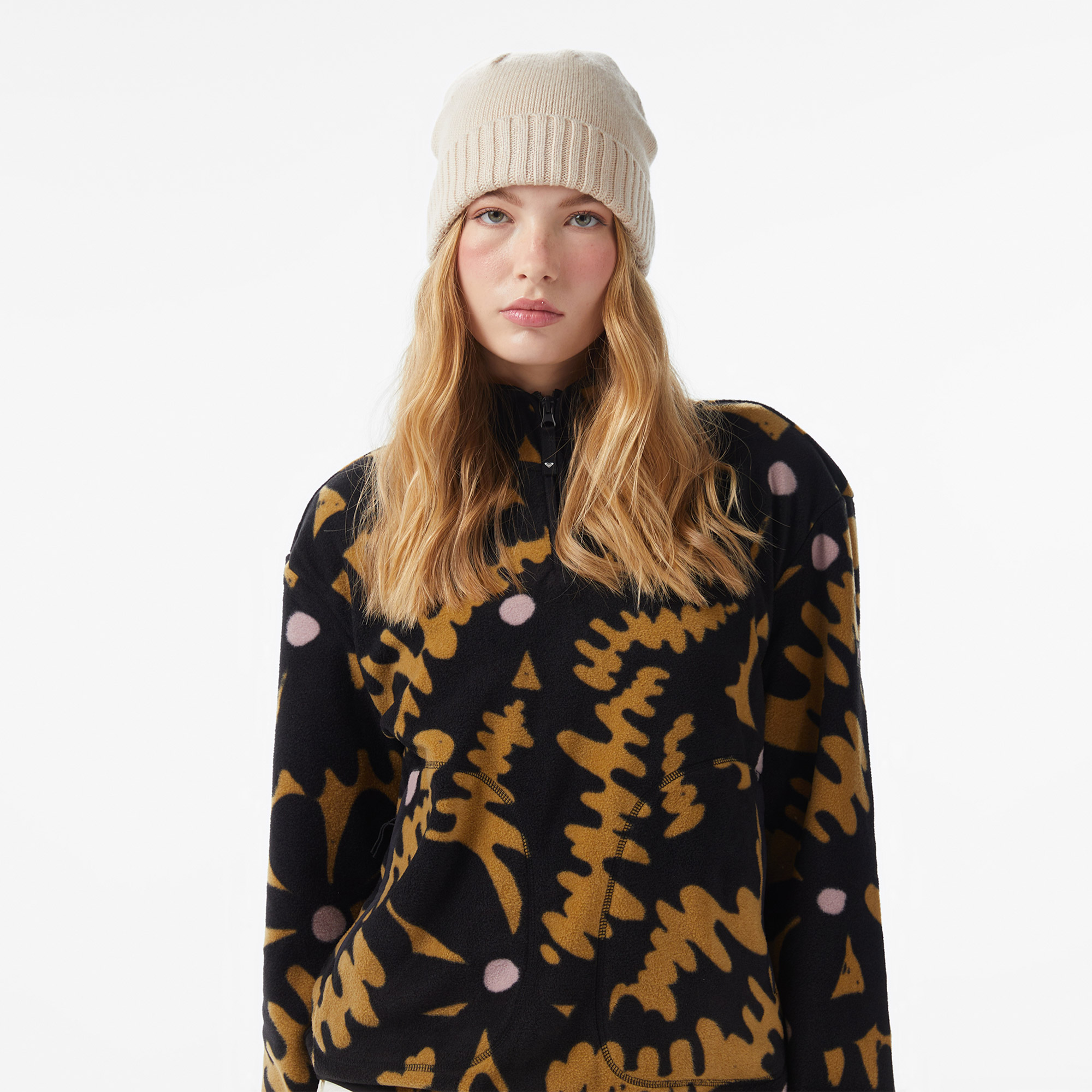 Roxy Moonrising Fleece Kadın Yeşil Polar