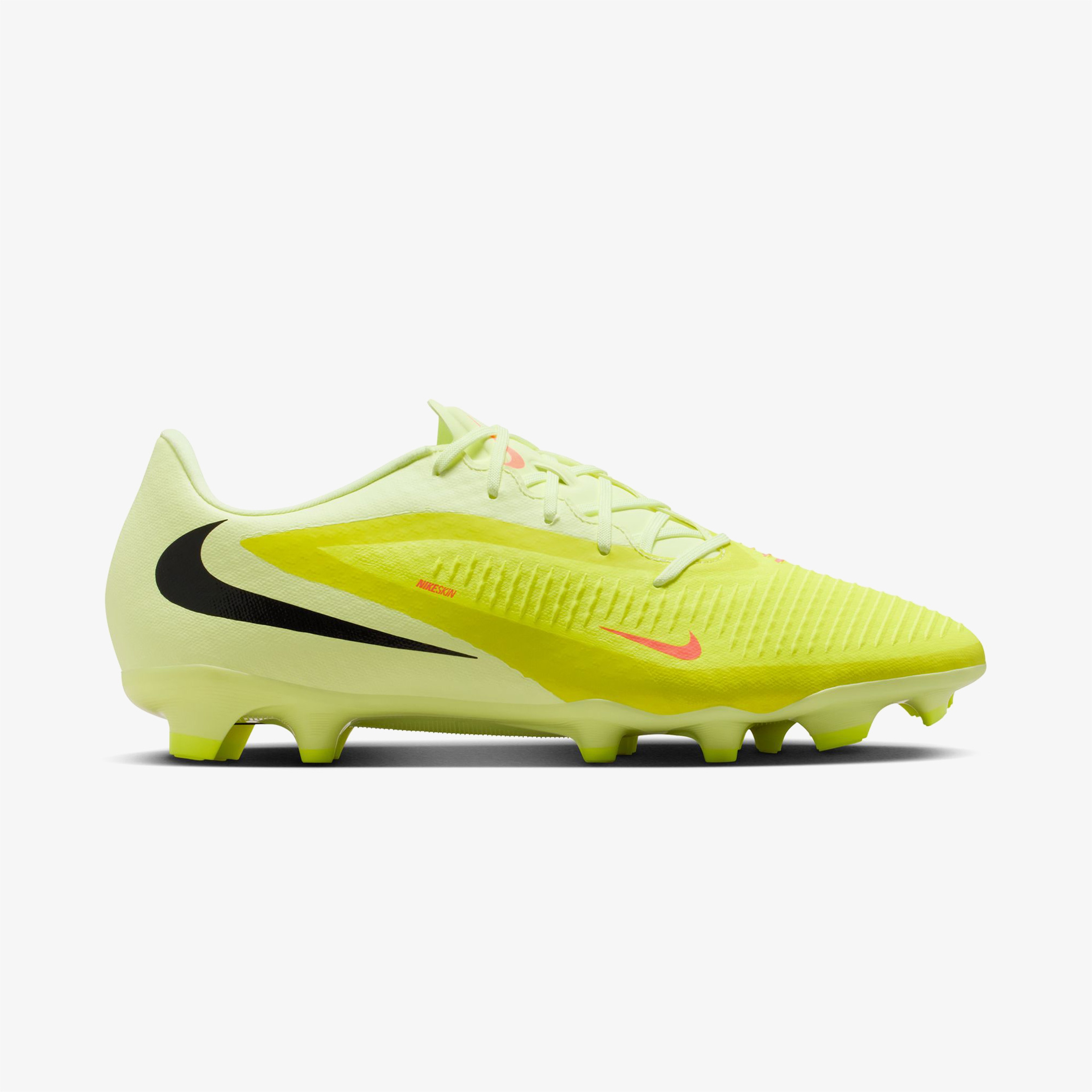 Nike Phantom 6 Low Acad Fg/Mg Erkek Turuncu Çim Saha Kramponu