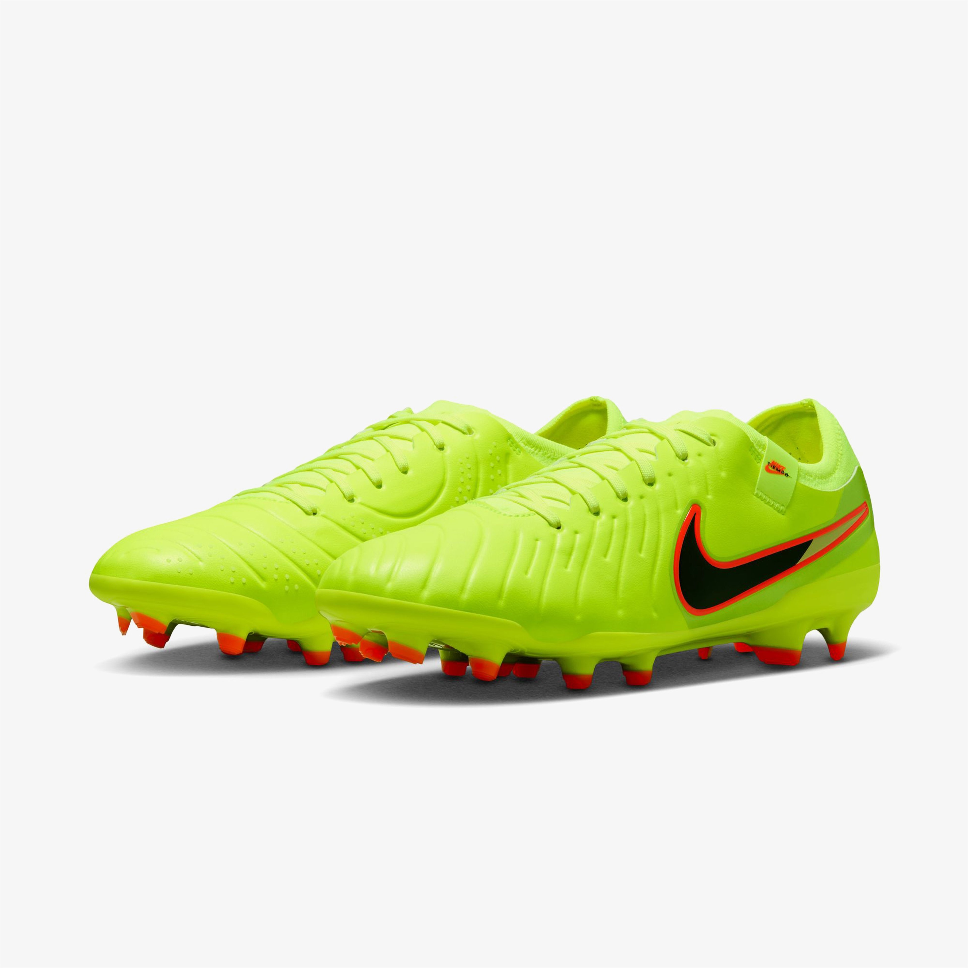 Nike Legend 10 Pro Fg Erkek Sarı Çim Saha Kramponu
