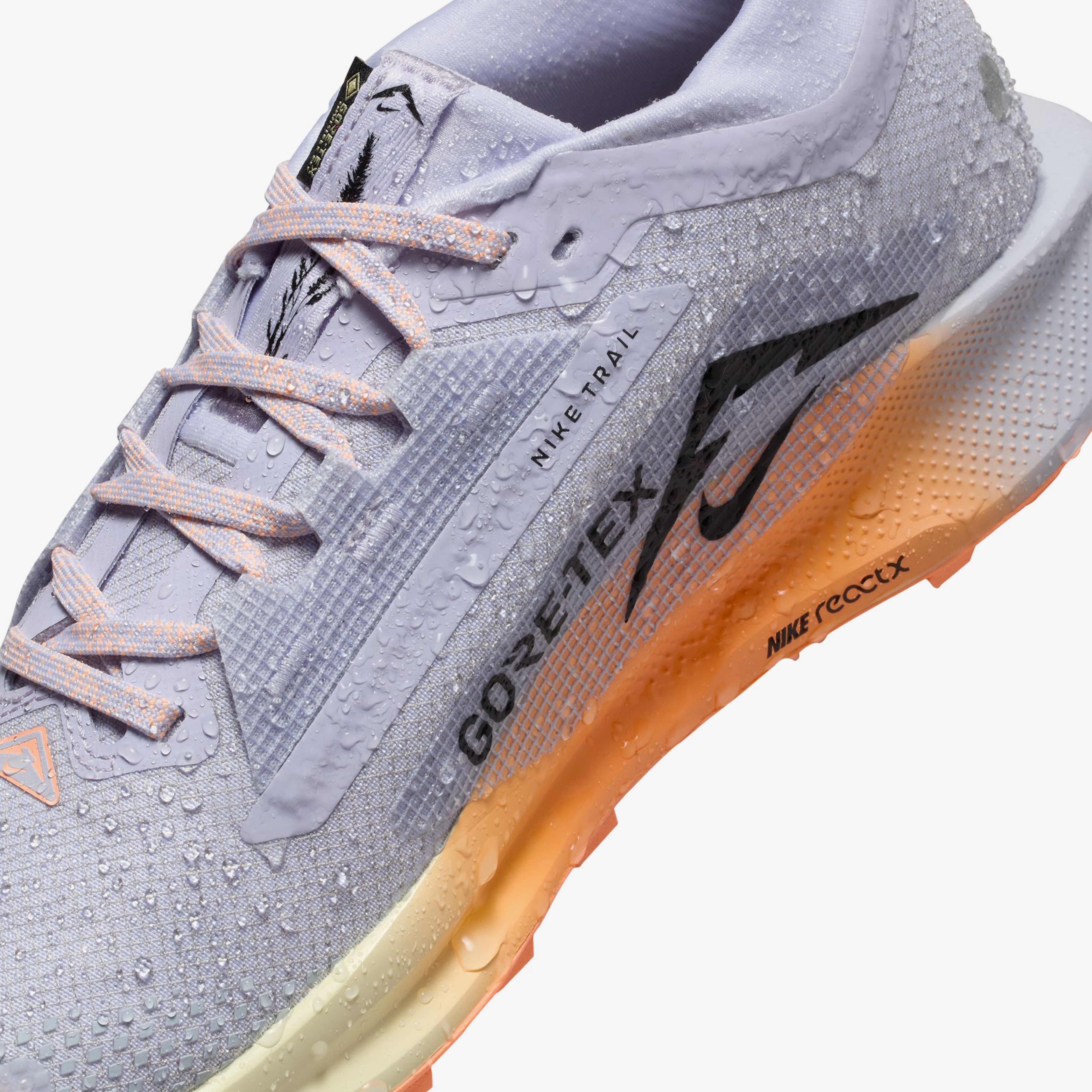 Nike Pegasus Trail 5 Gore-Tex Kadın Gri Koşu Ayakkabısı