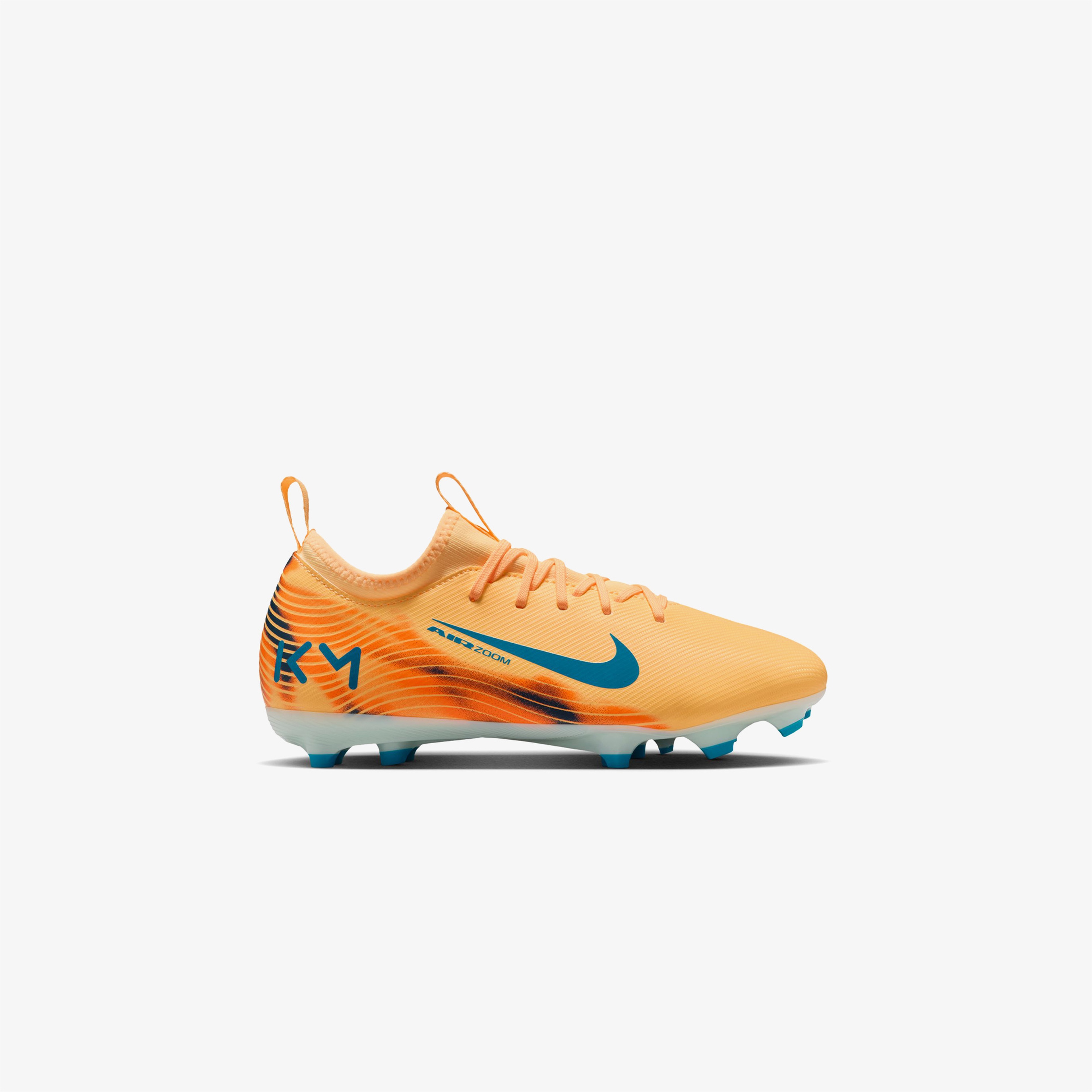 Nike Jr Zoom Vapor 16 Acad Km Fg/Mg Çocuk Turuncu Çim Saha Kramponu
