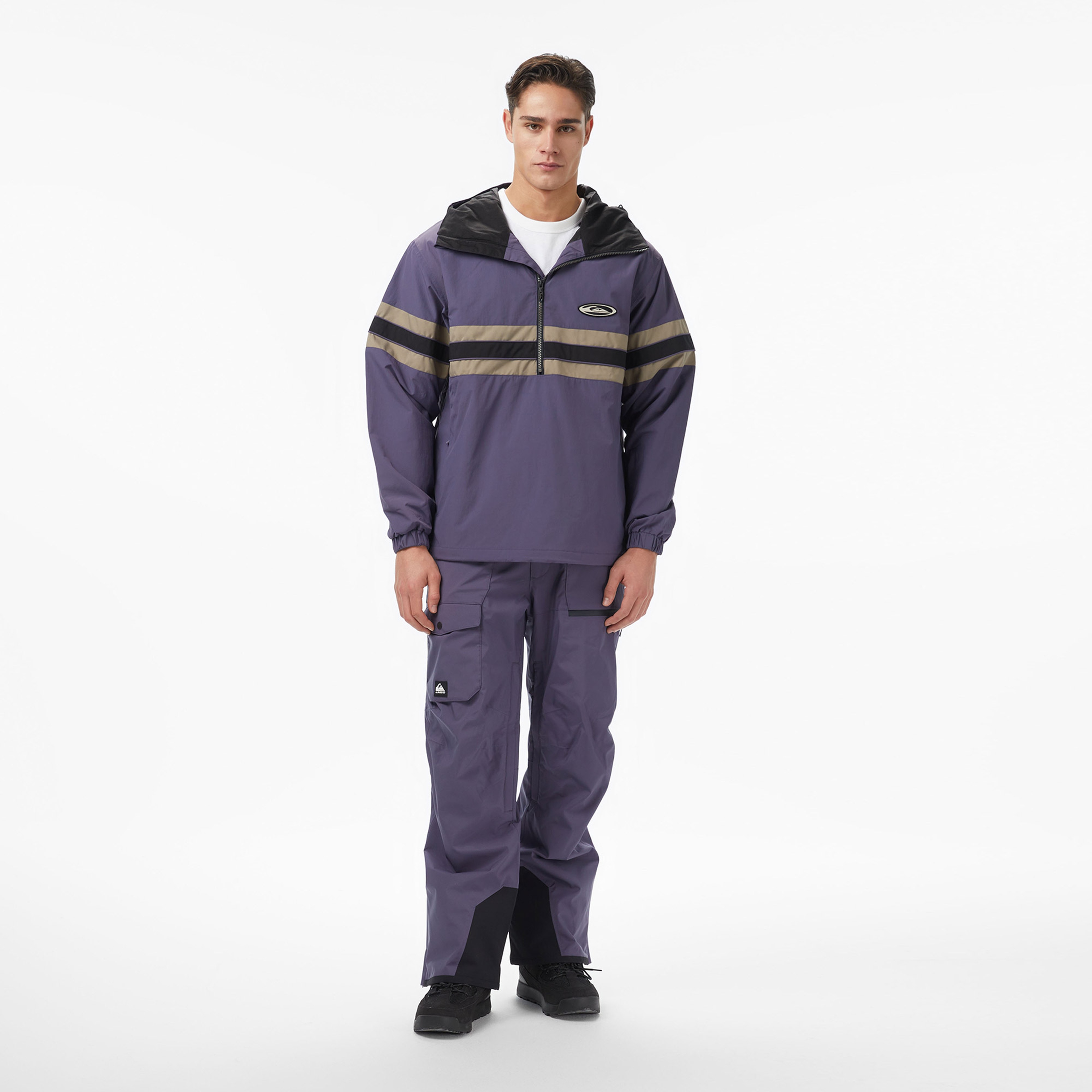 Quiksilver Utility Pt Erkek Gri Kayak Pantolonu