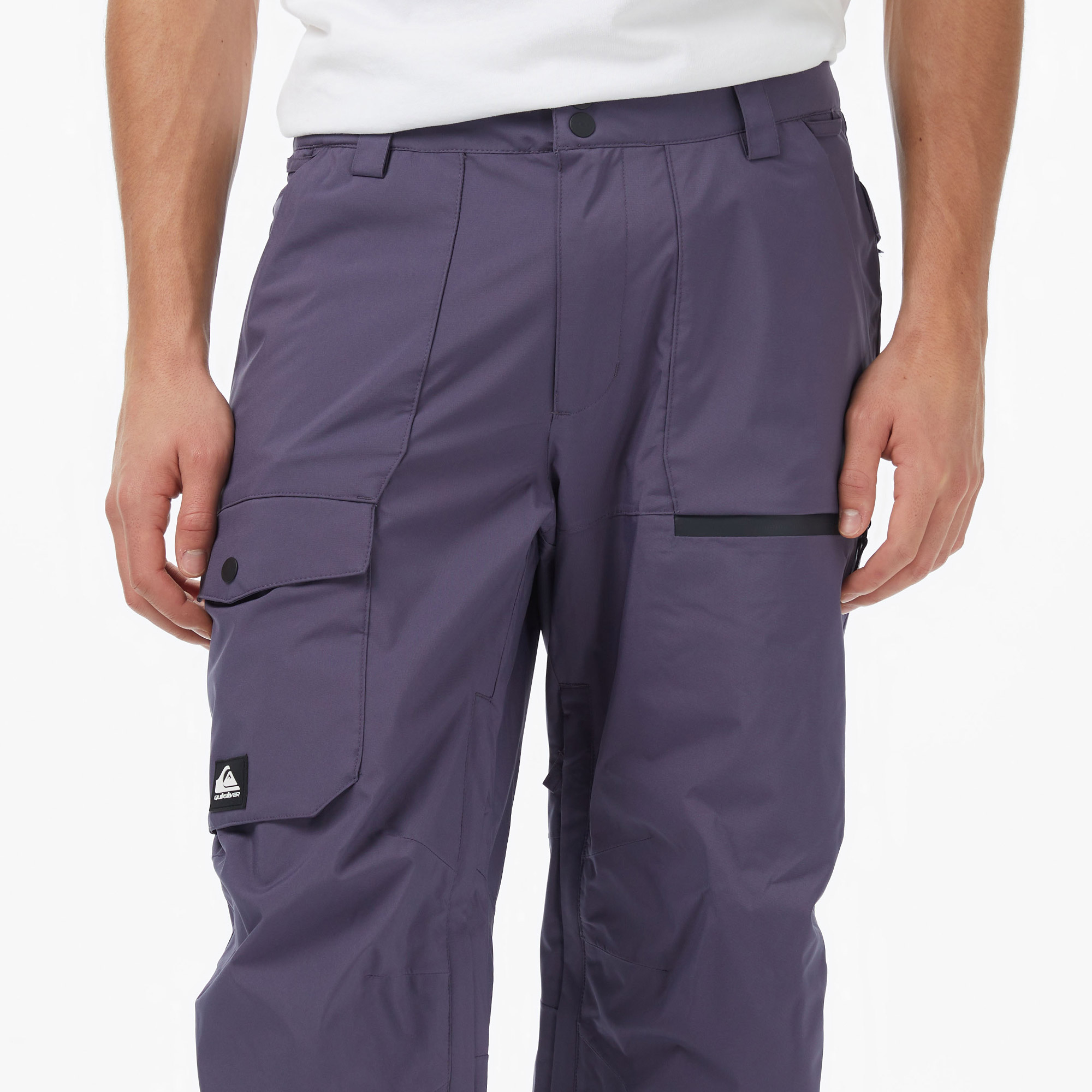 Quiksilver Utility Pt Erkek Gri Kayak Pantolonu