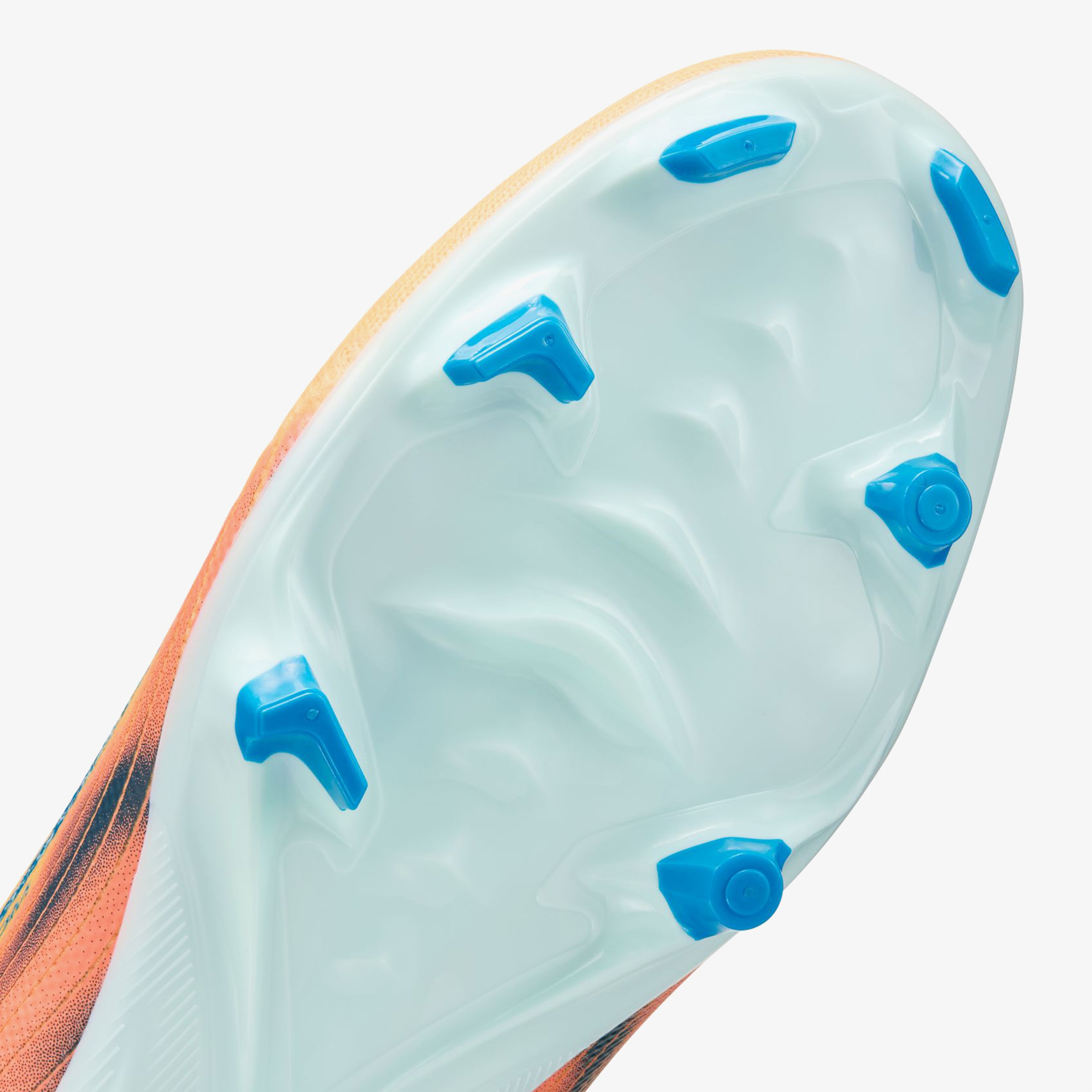 Nike Zoom Superfly 10 Acad Km Fg/Mg Erkek Turuncu Çim Saha Kramponu