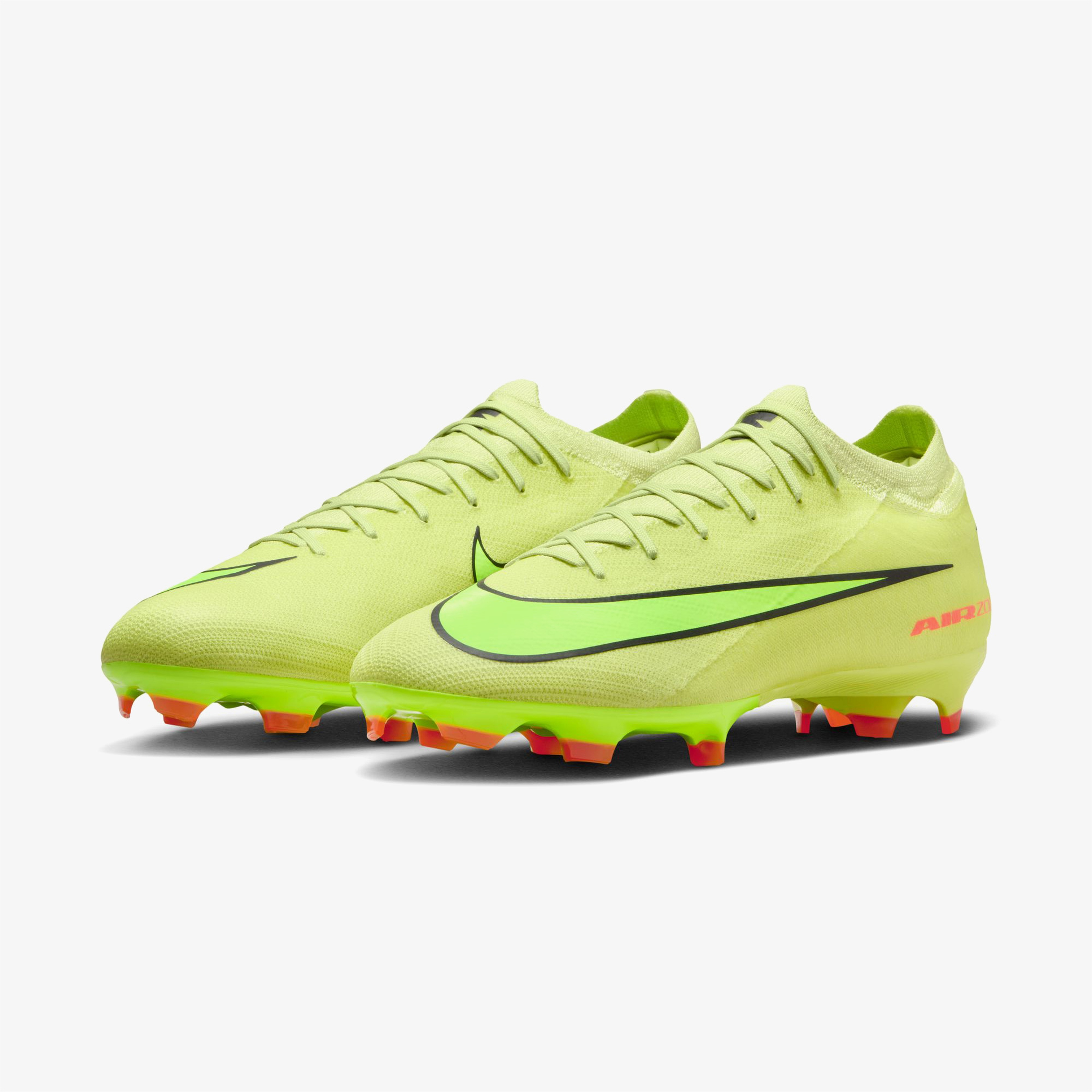 Nike Zoom Vapor 16 Pro Fg Erkek Yeşil Çim Saha Kramponu