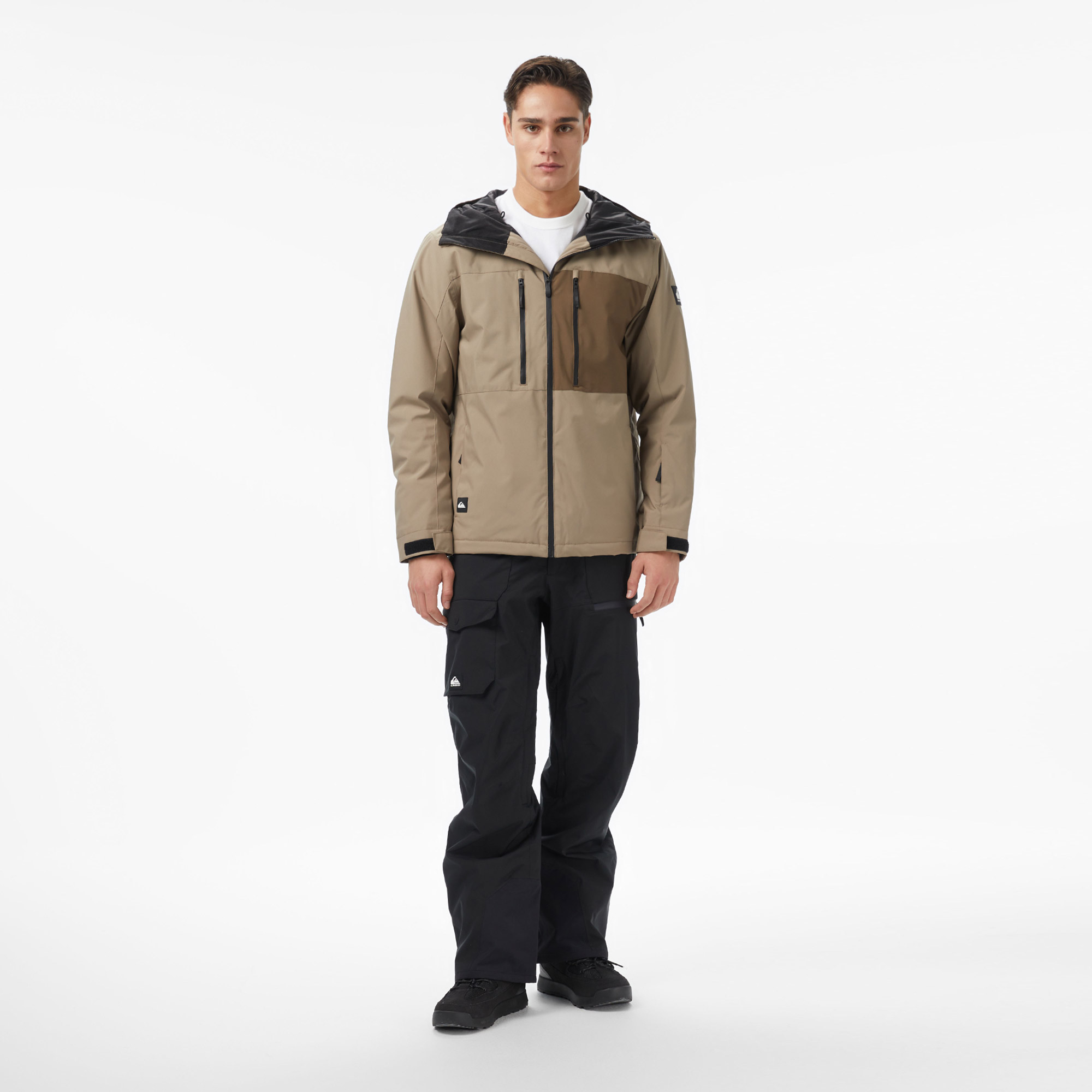 Quiksilver Utility Pt Erkek Gri Kayak Pantolonu